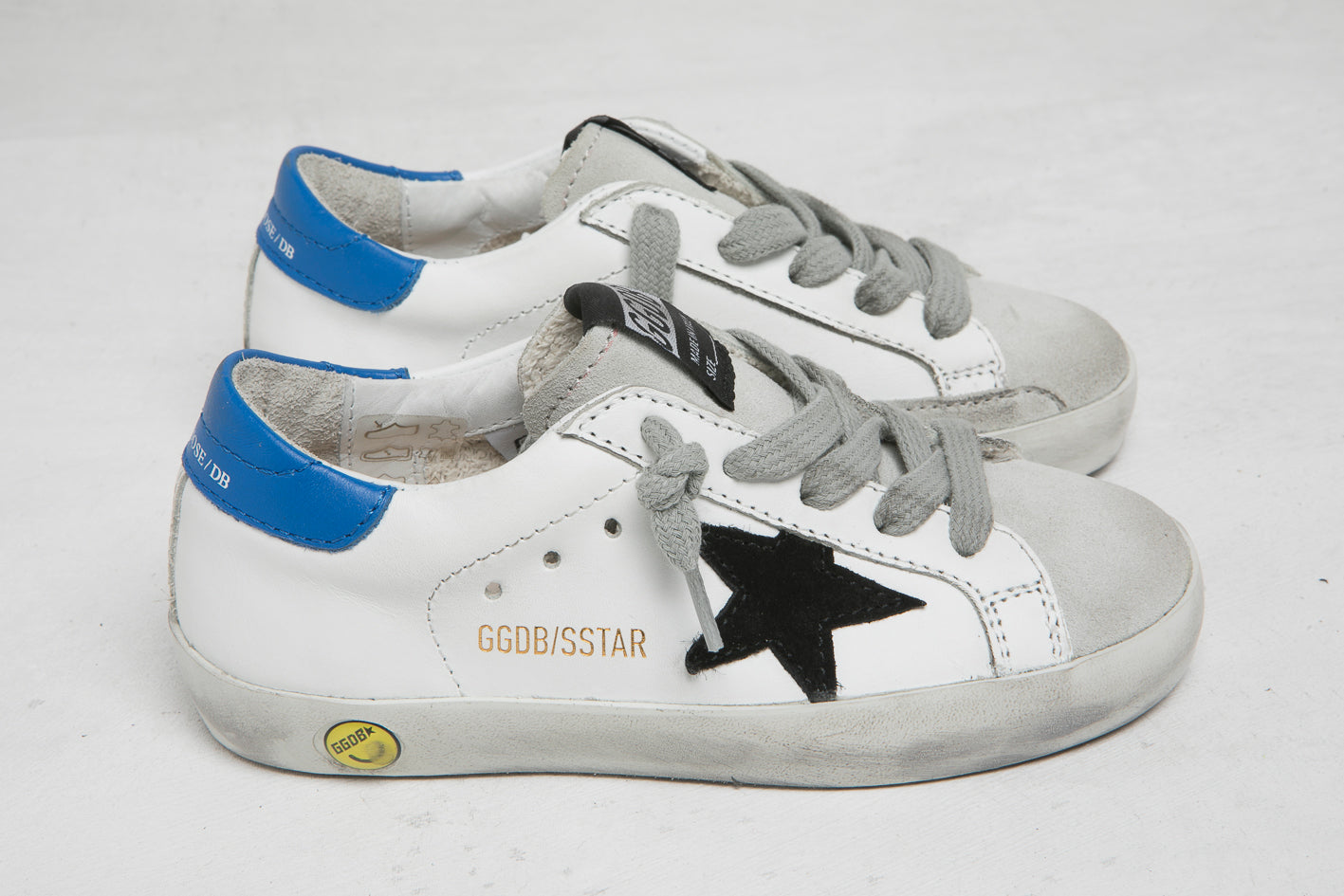 Baby Boys & Girls White Leather Superstar Shoes