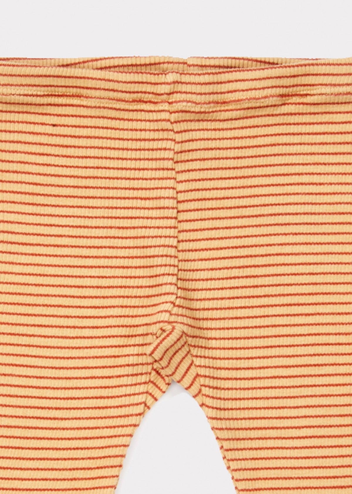 Baby Girls Camel & Rust Cotton Trousers