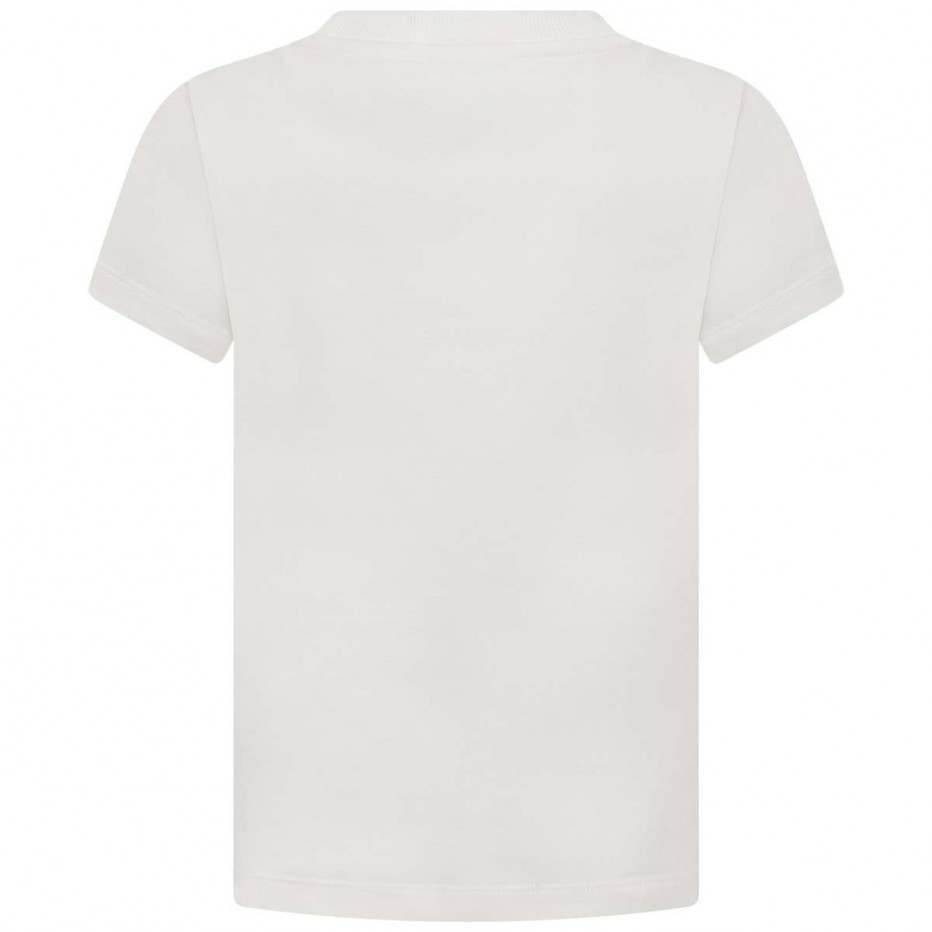 Boys & Girls Ivory Cotton T-Shirt