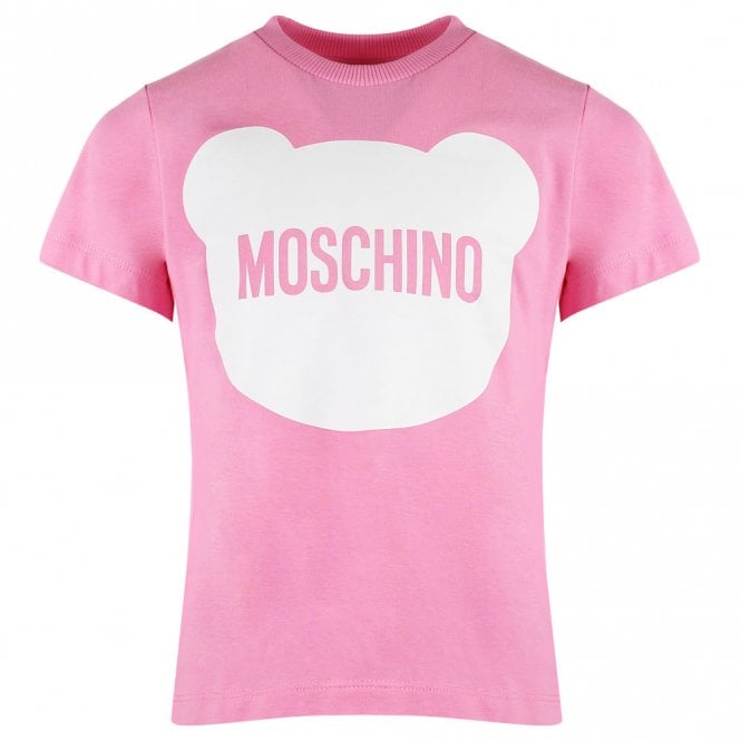 Girls Ivory Logo Cotton T-shirt