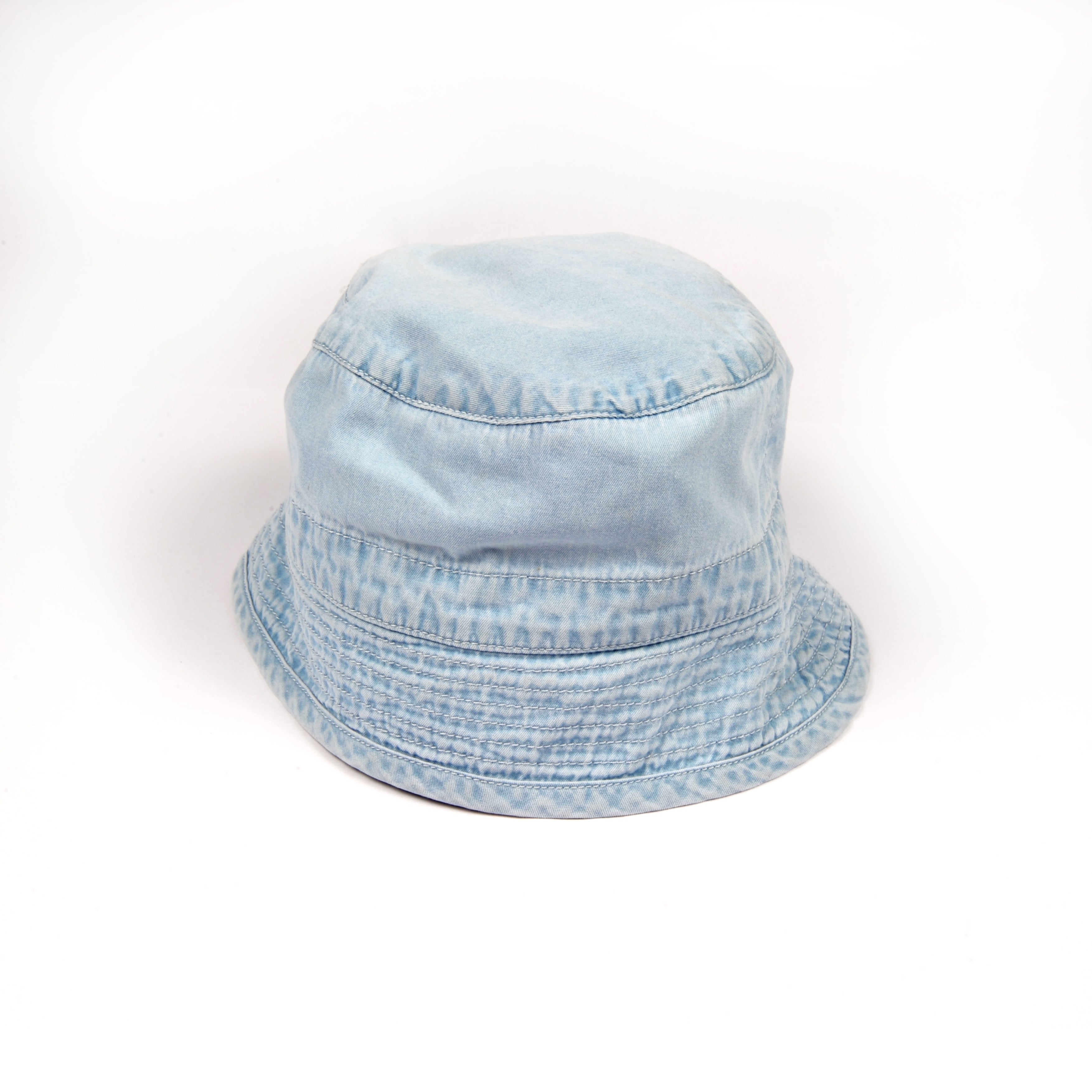 Girls Denim Blue Cotton Hat