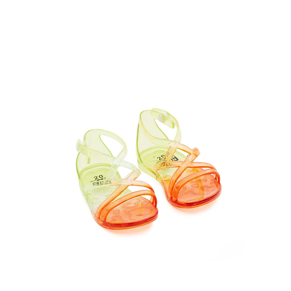 Girls Transparent Plastic Sandals