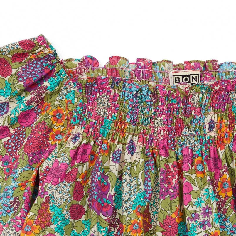 Girls Fuschia Cotton Top