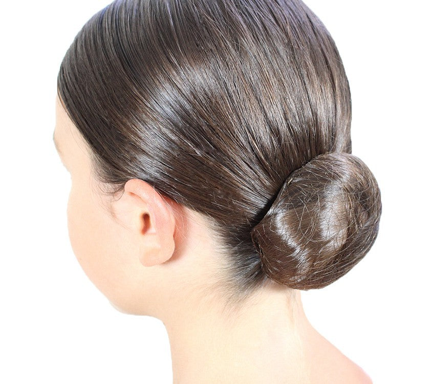 Girls Black Chignon