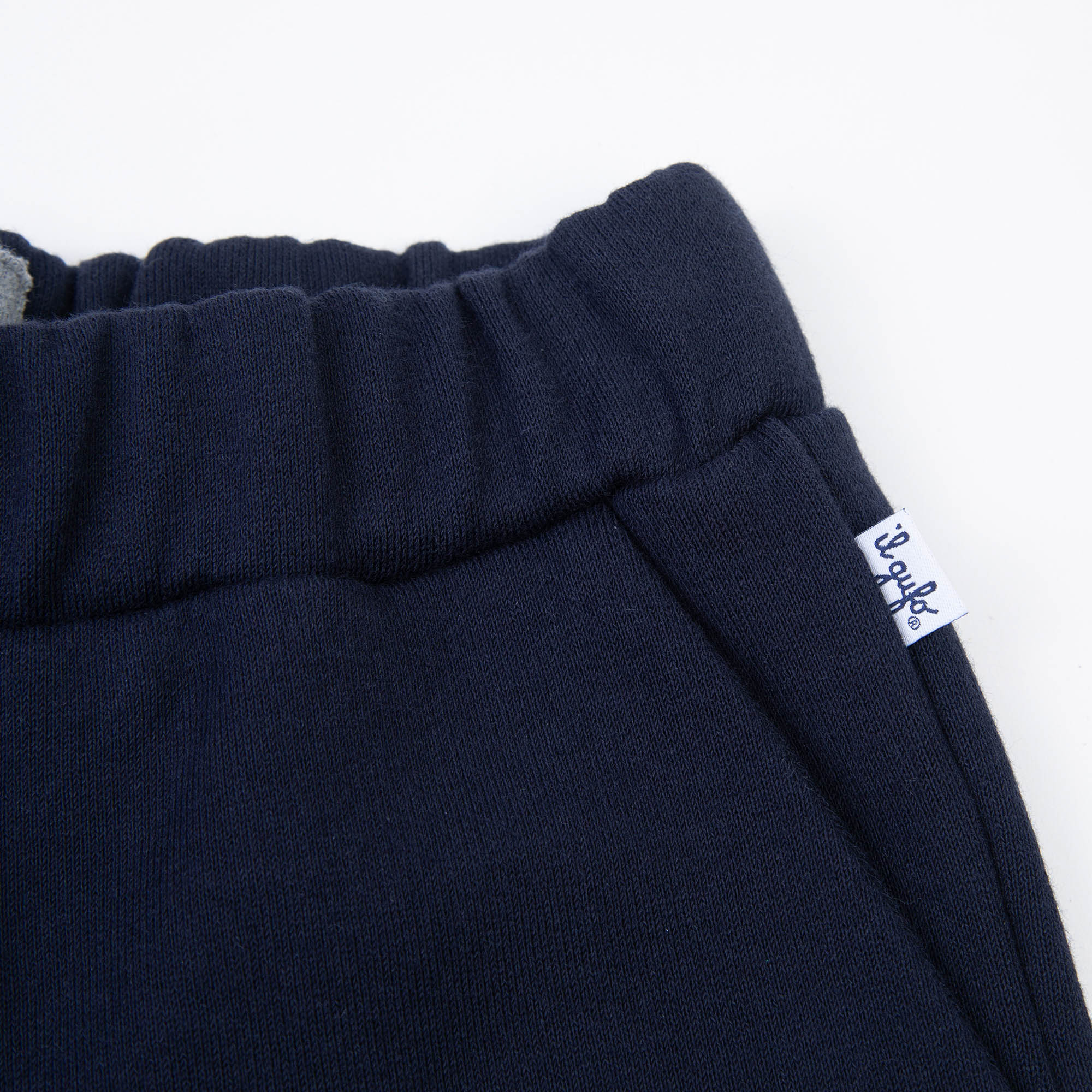 Boys & Girls Navy Cotton Trousers