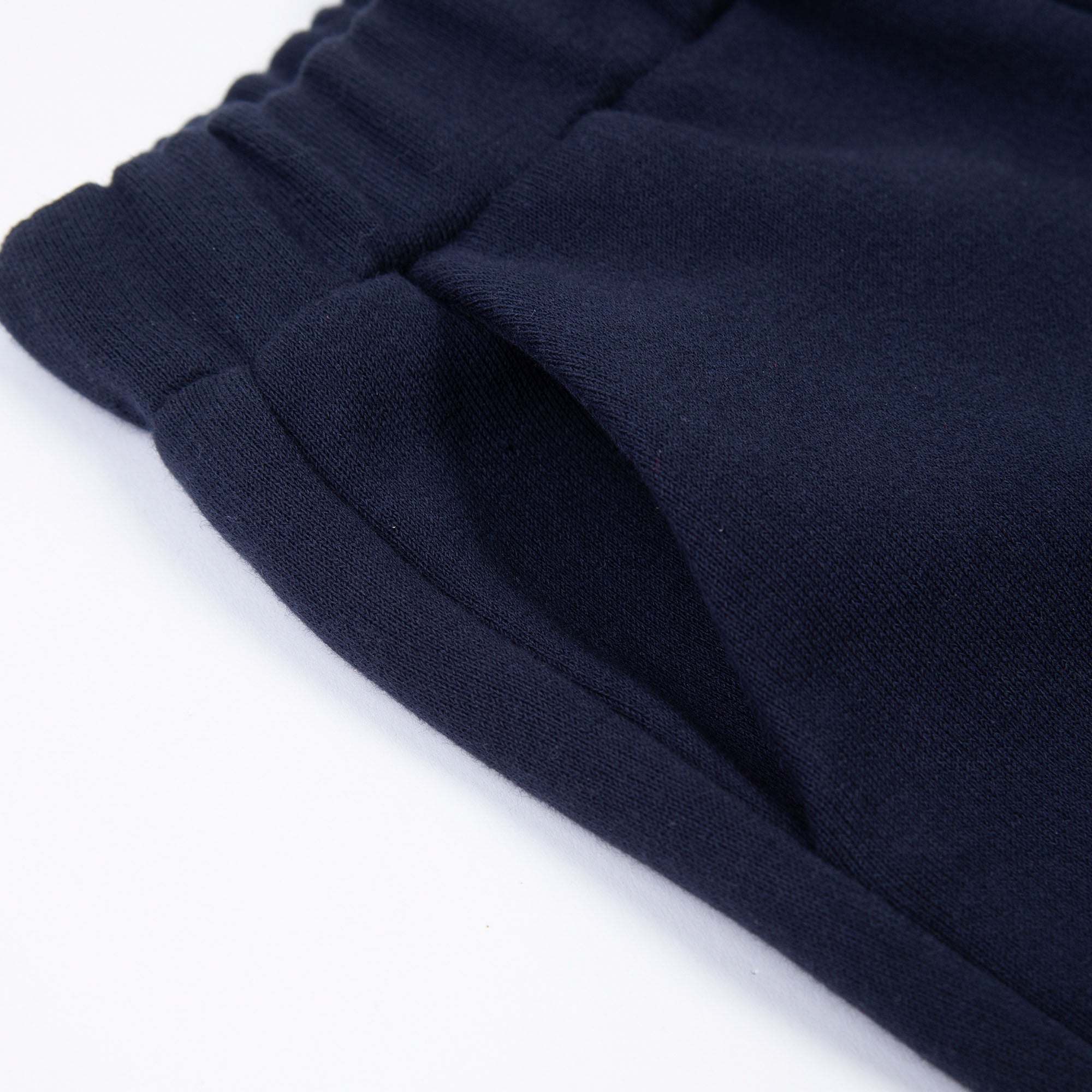 Boys & Girls Navy Cotton Trousers