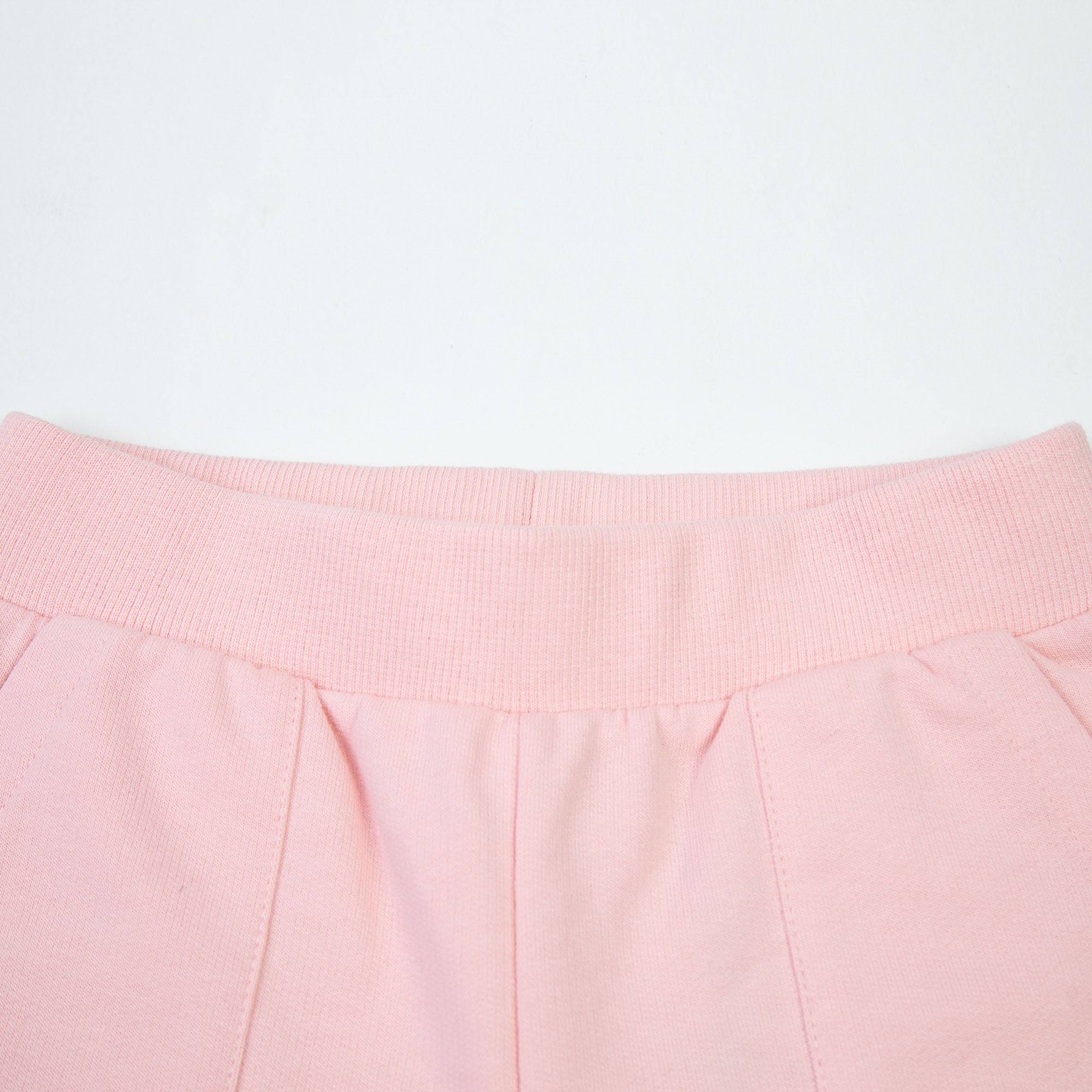 Baby Boys & Girls Pink Cotton Trousers