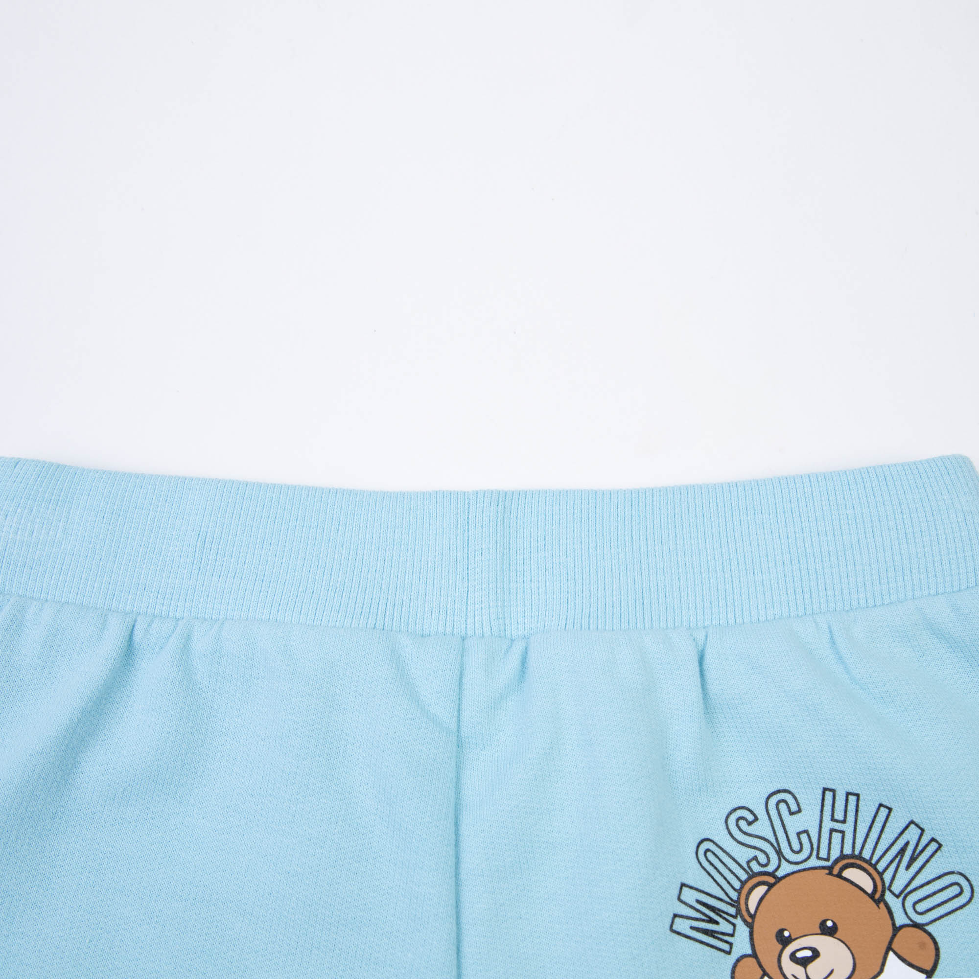 Baby Boys & Girls Blue Cotton Trousers