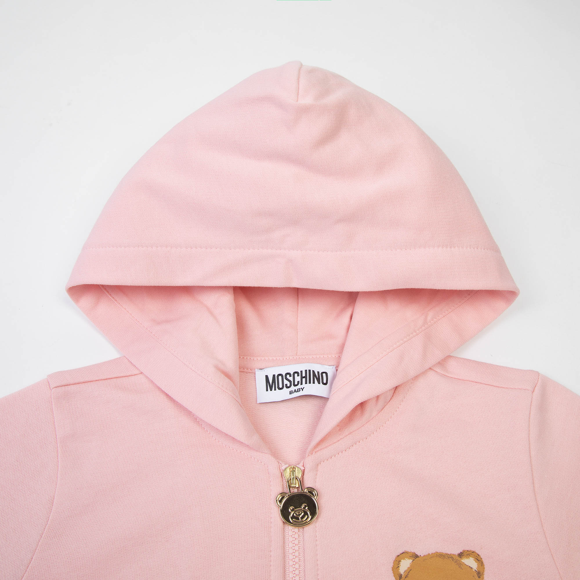 Baby Boys & Girls Pink Zipped Top