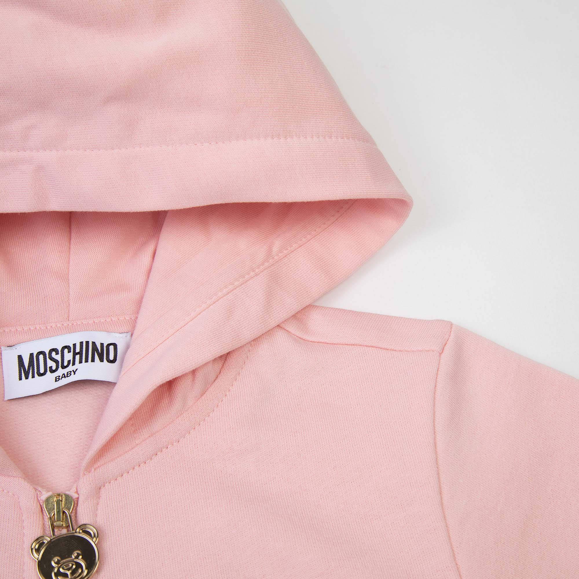 Baby Boys & Girls Pink Zipped Top