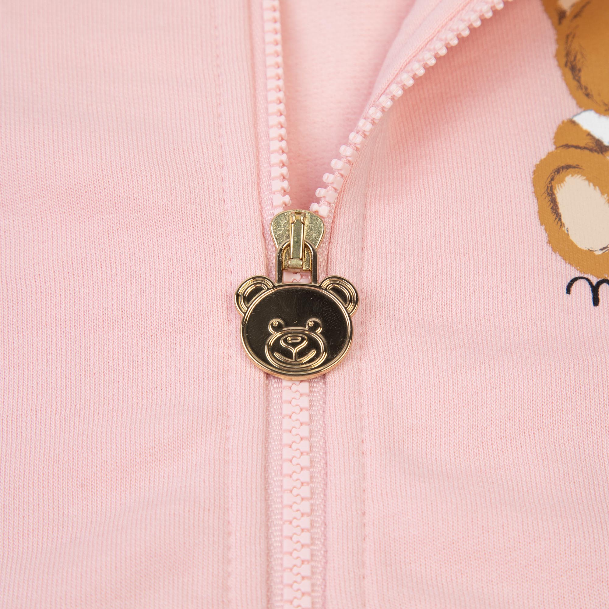 Baby Boys & Girls Pink Zipped Top