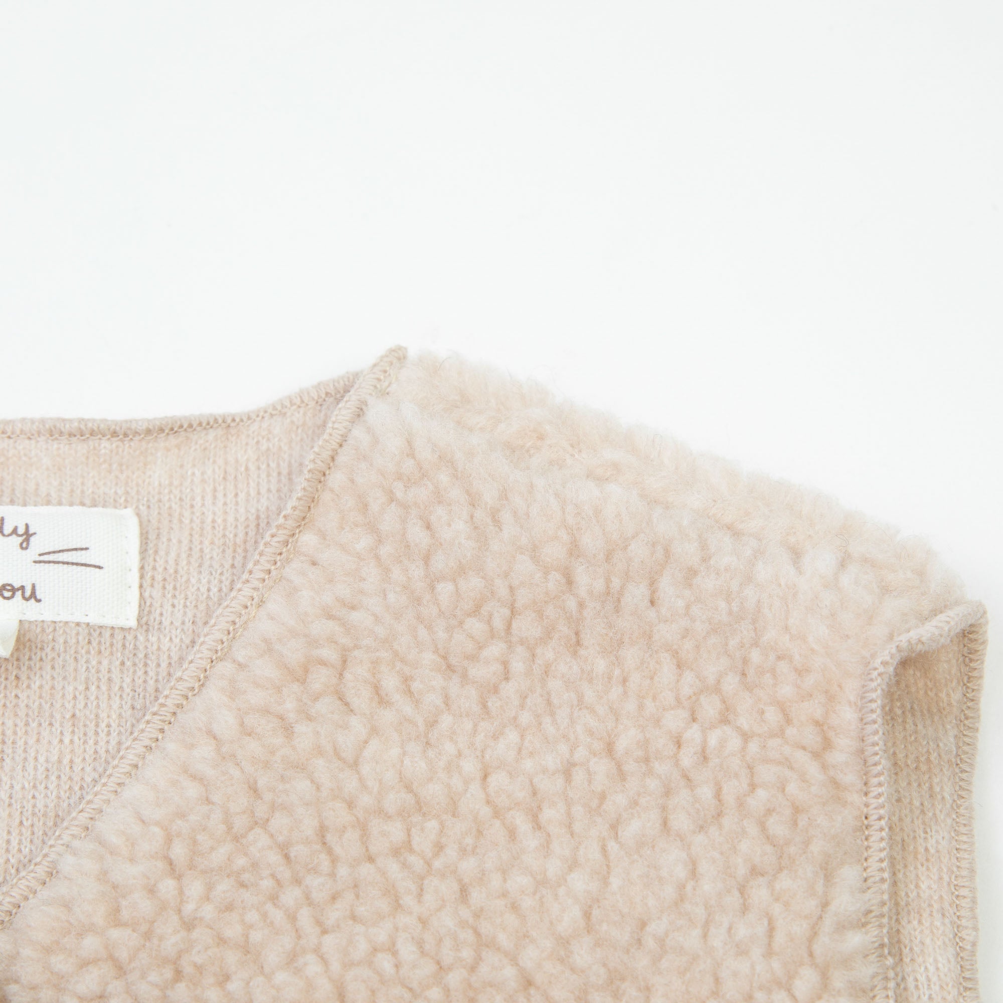 Baby Girls Beige Gilet