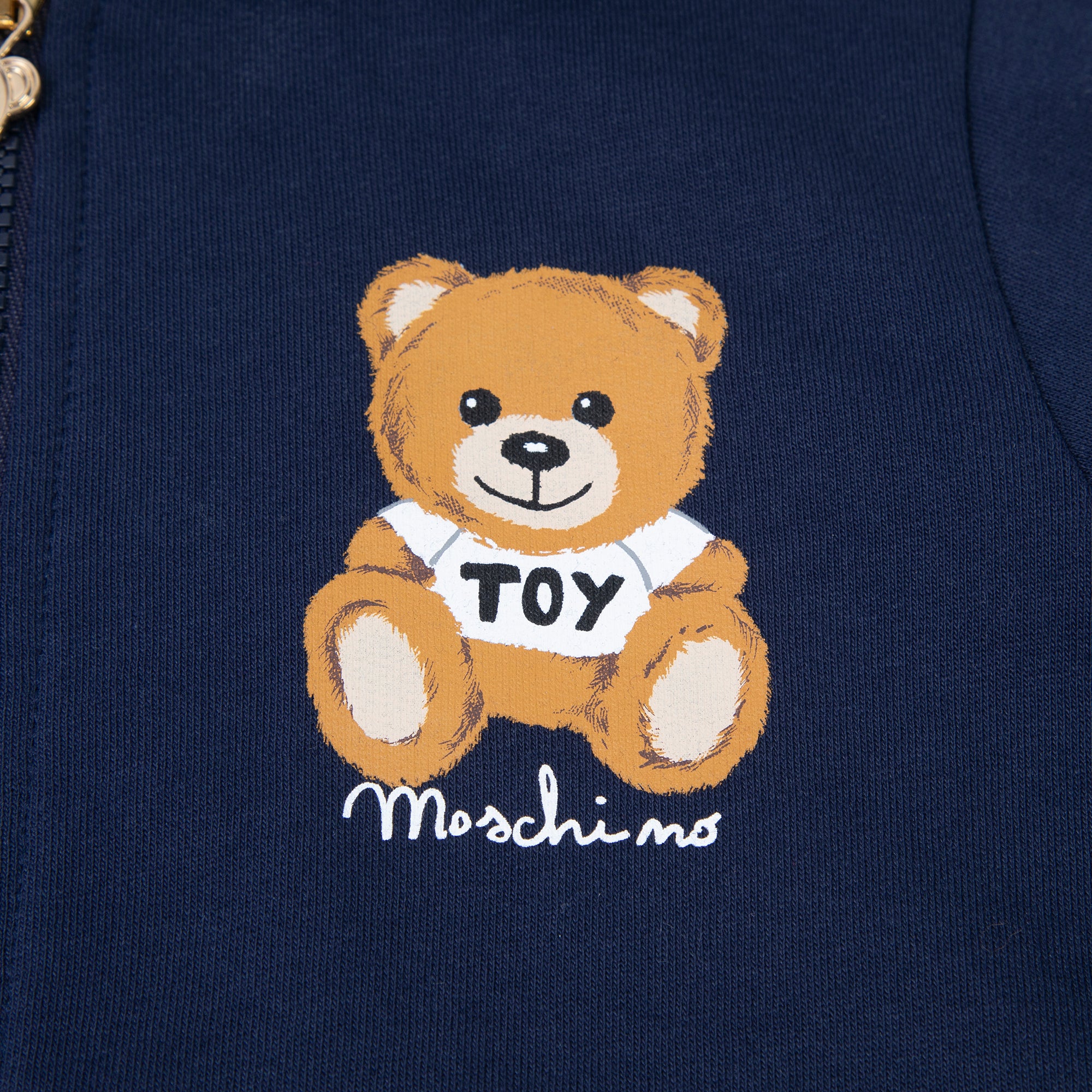 Baby Boys & Girls Navy Zipped Top