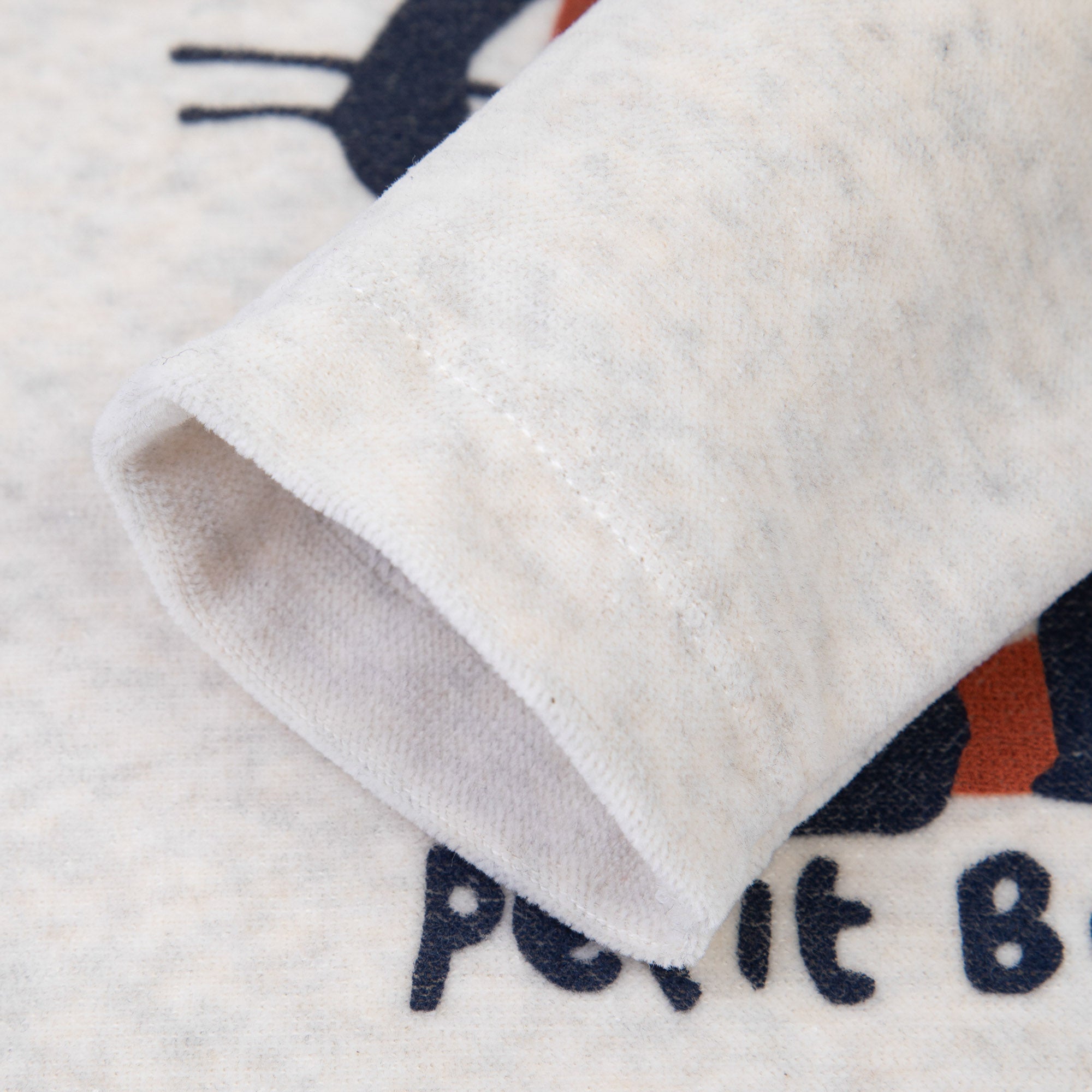 Boys Grey Printed Cotton Set