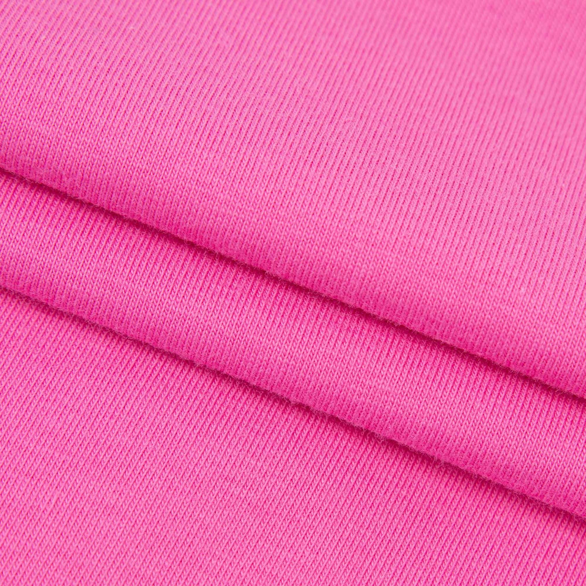 Girls Fuschia Printed Cotton T-Shirt