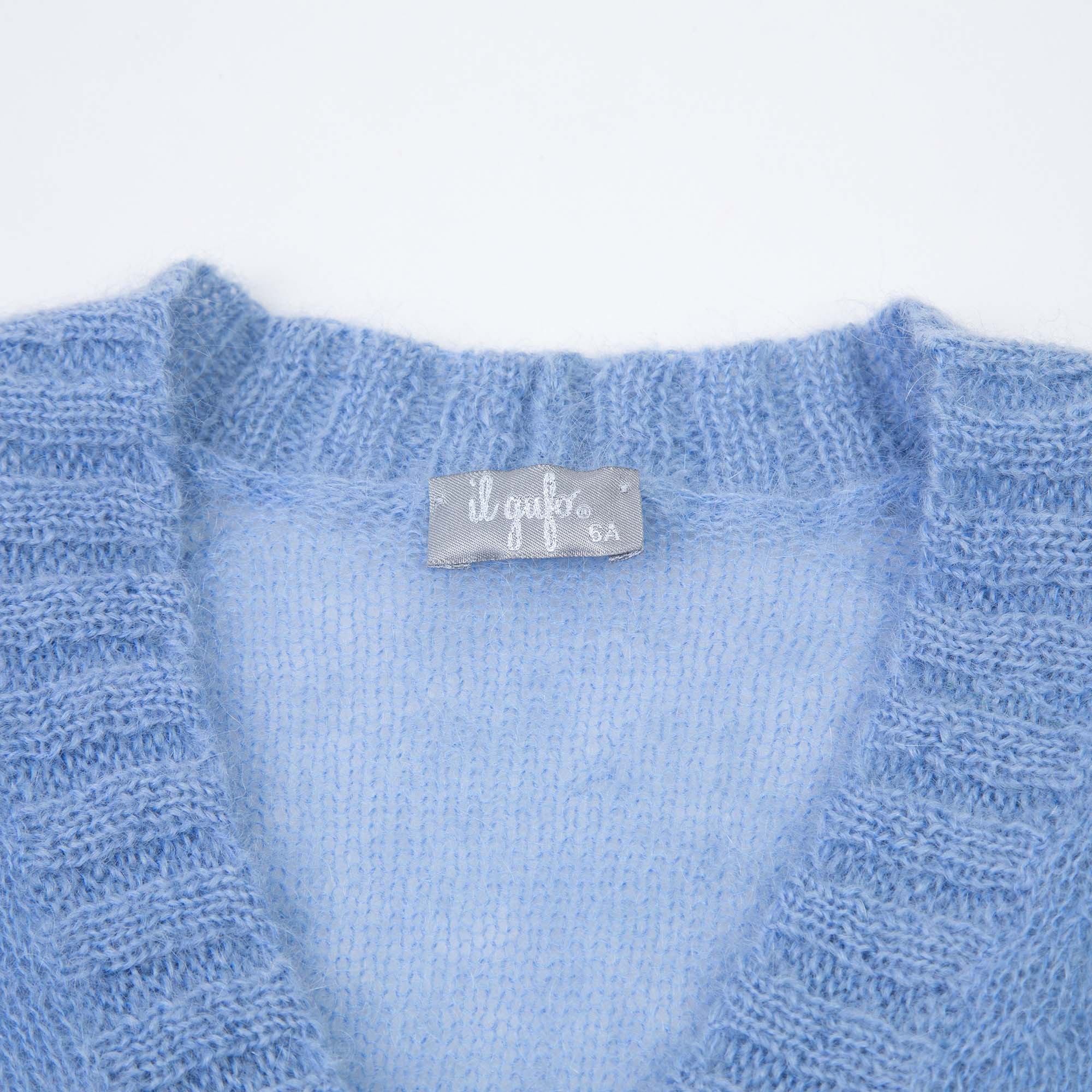 Girls Blue Cardigan