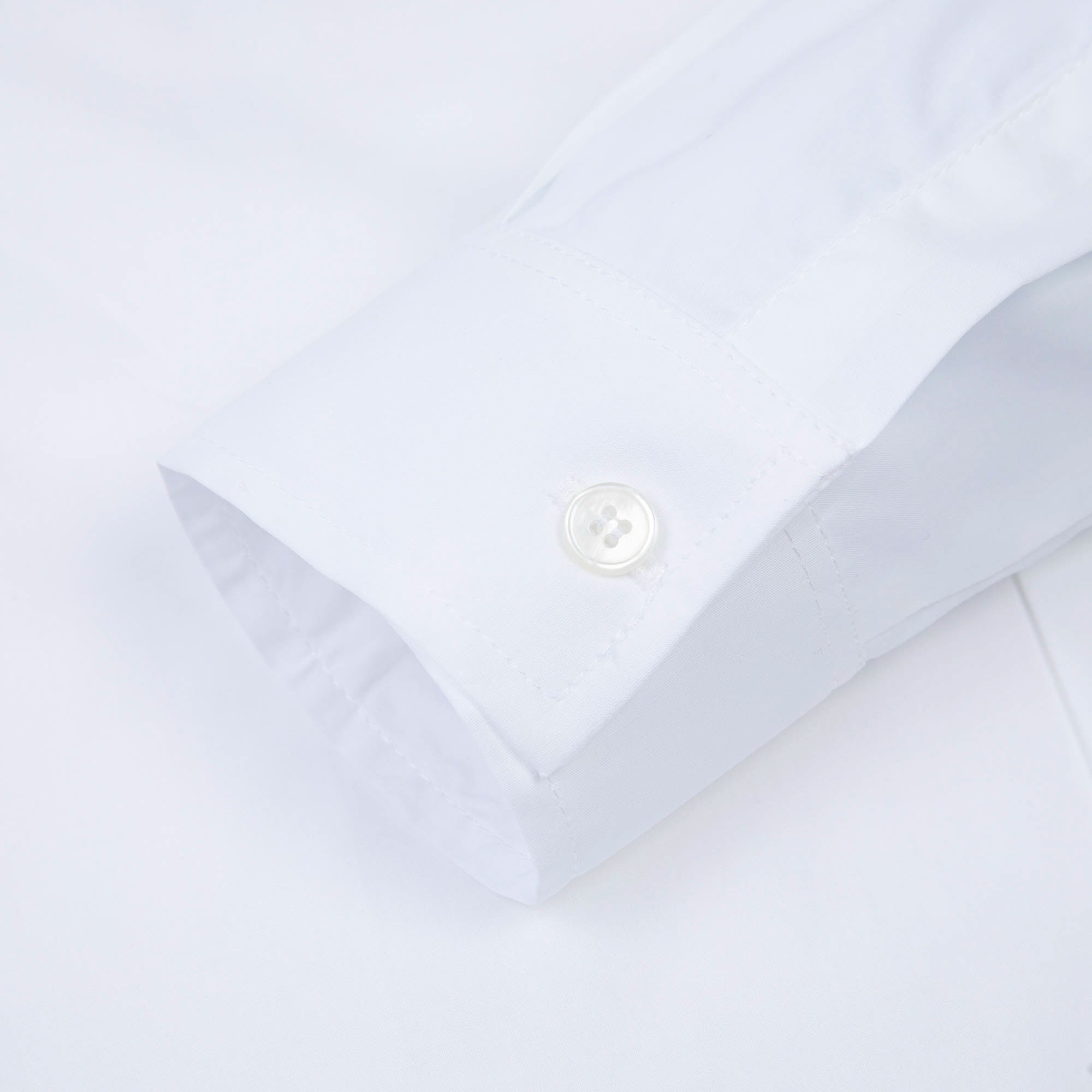 Boys White Cotton Shirt