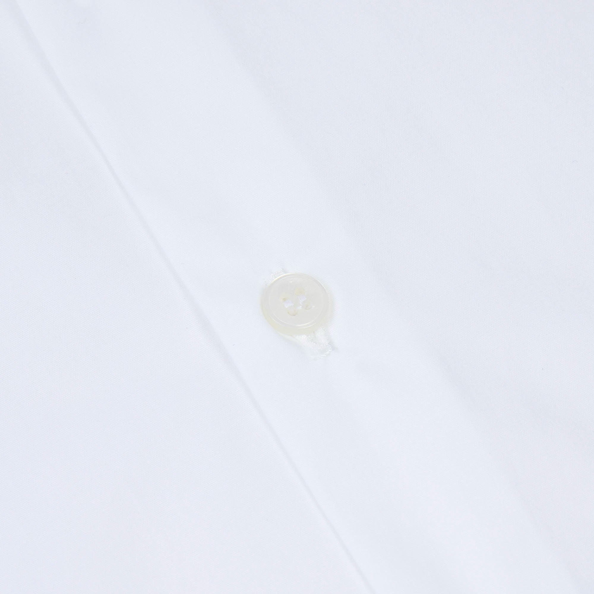 Boys White Cotton Shirt