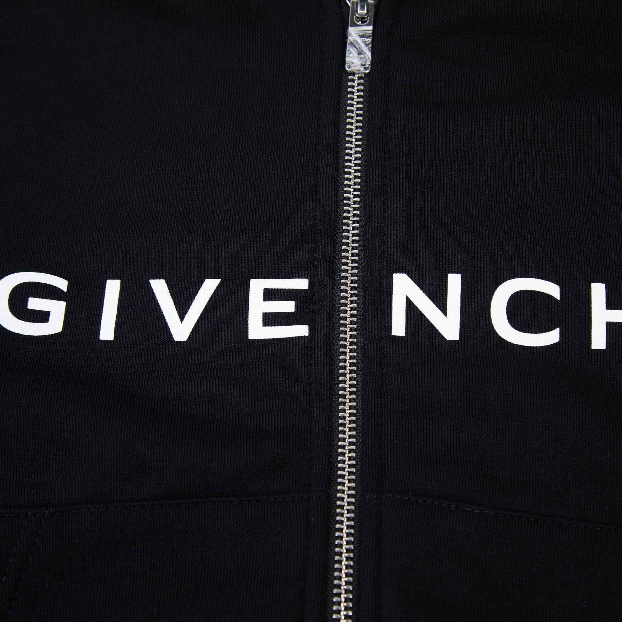 Boys & Girls Black Zip-Up Top