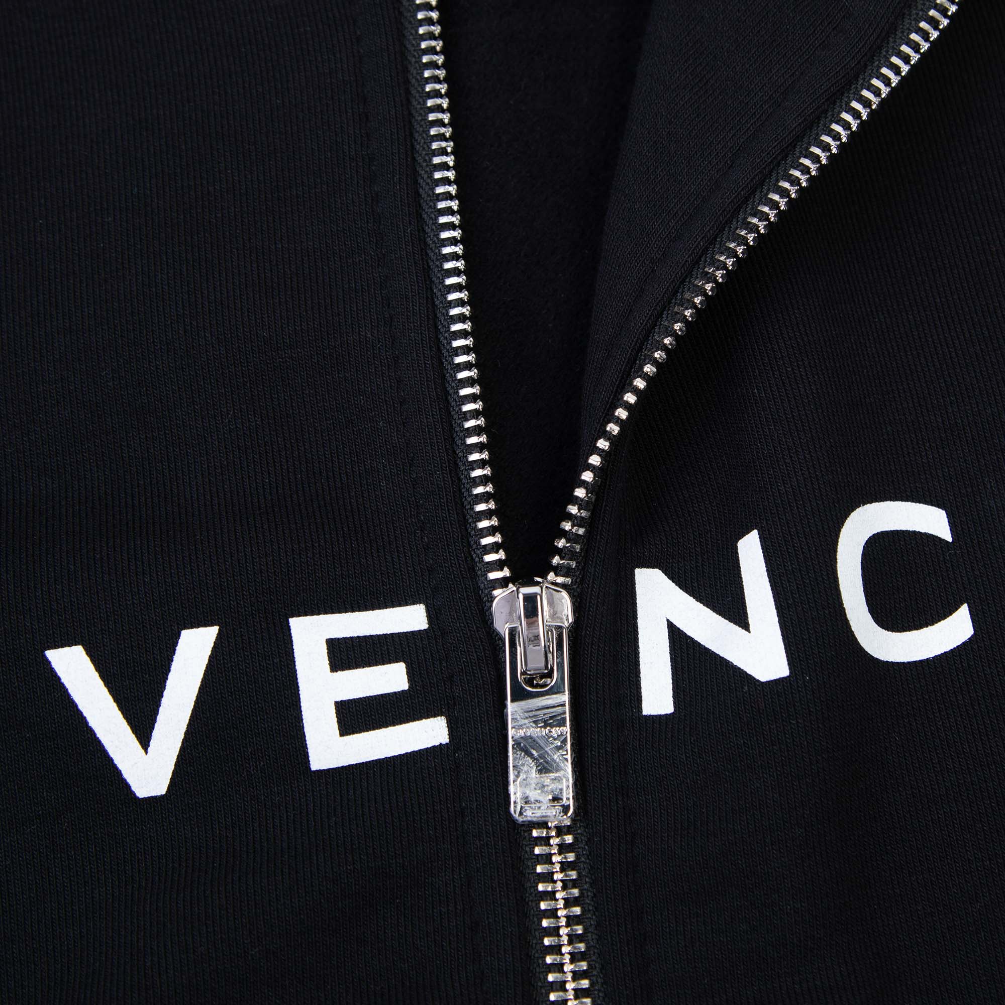 Boys & Girls Black Zip-Up Top