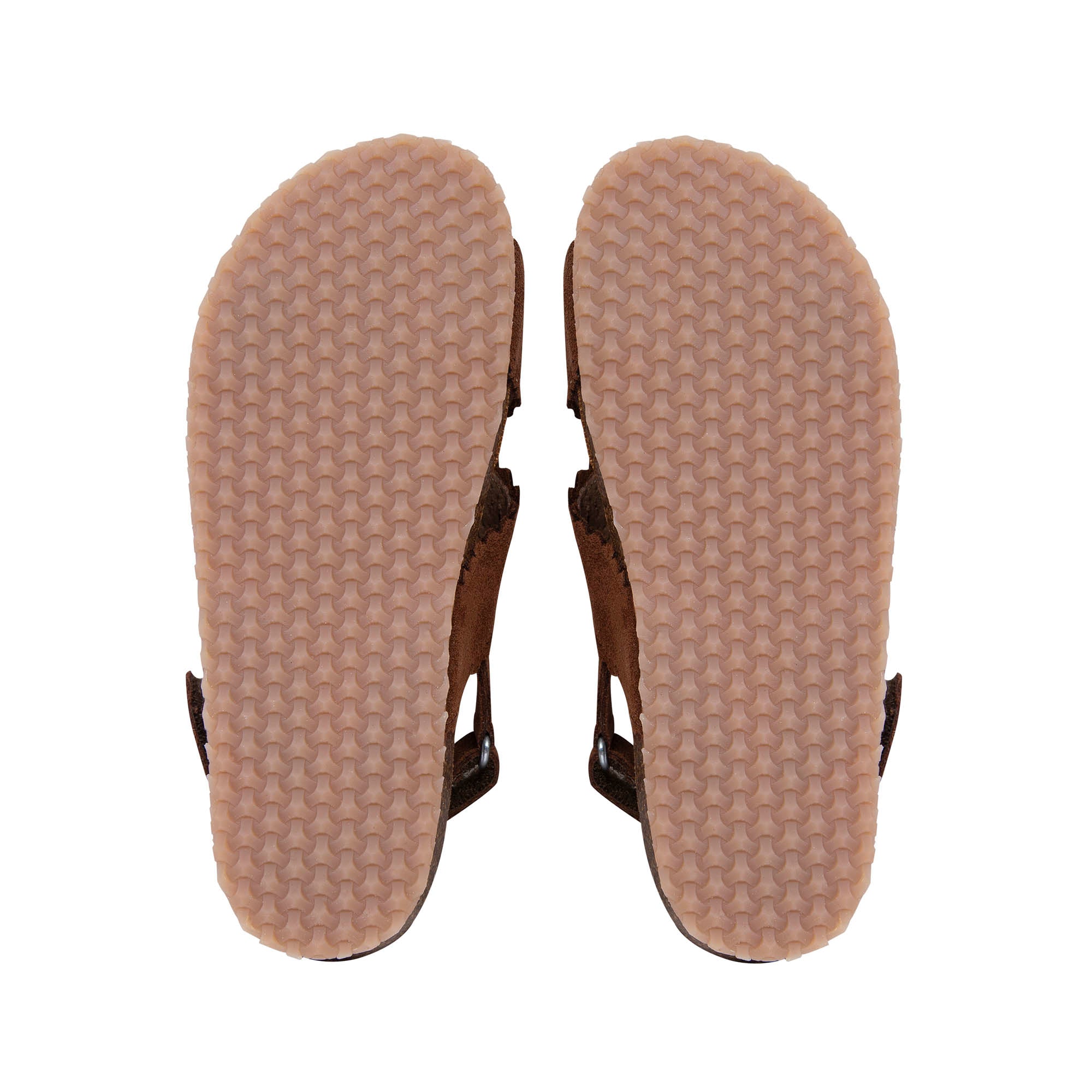 Boys & Girls Brown Cut-out Sandals