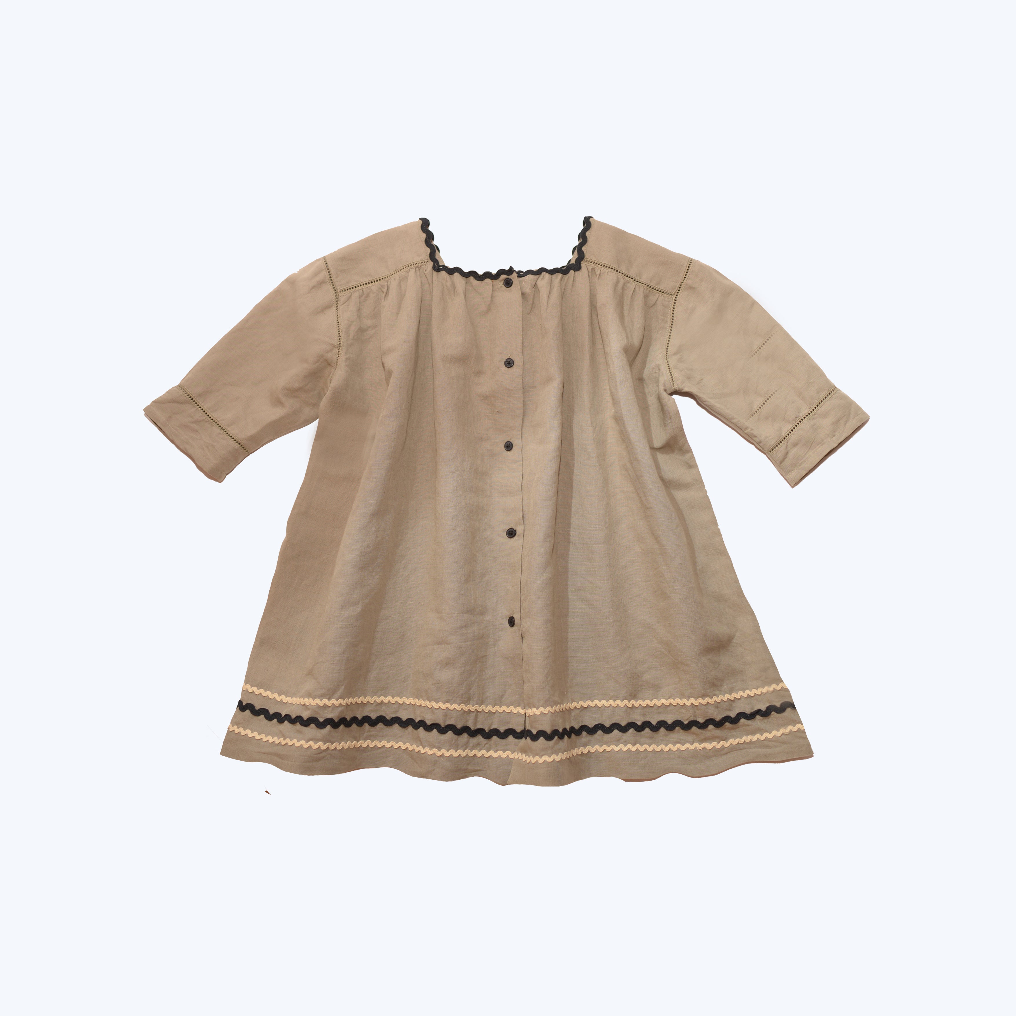 Girls Stone Grey Dress