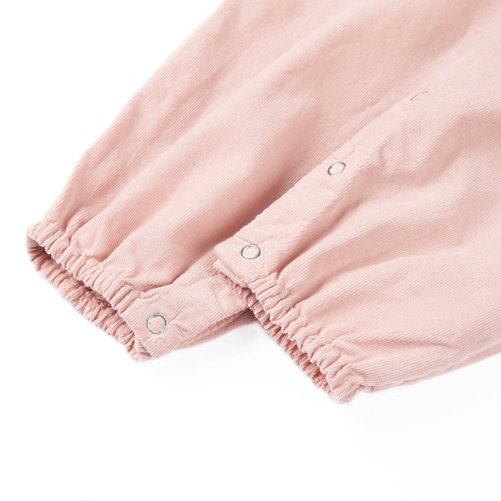 Baby Girls Pink Cotton Babysuit