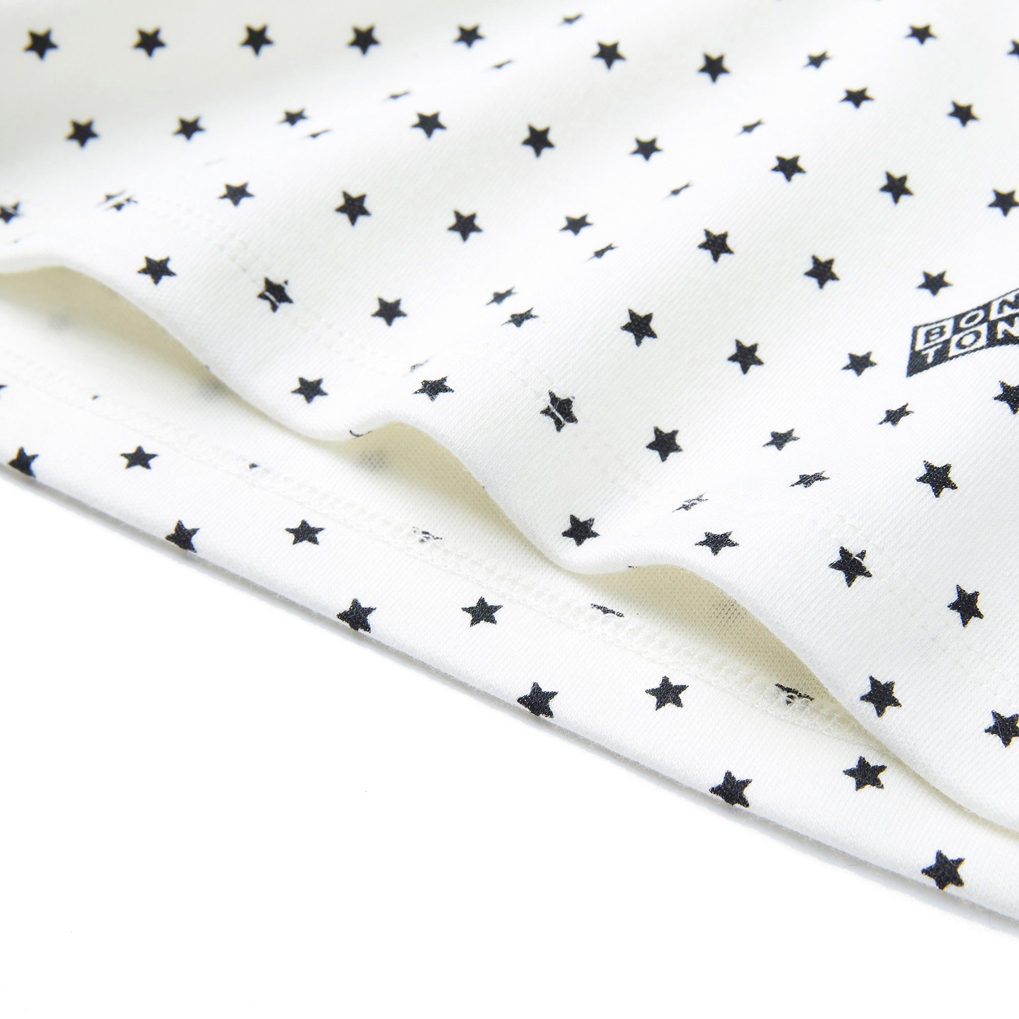 Boys White Star Cotton Nightwear Set