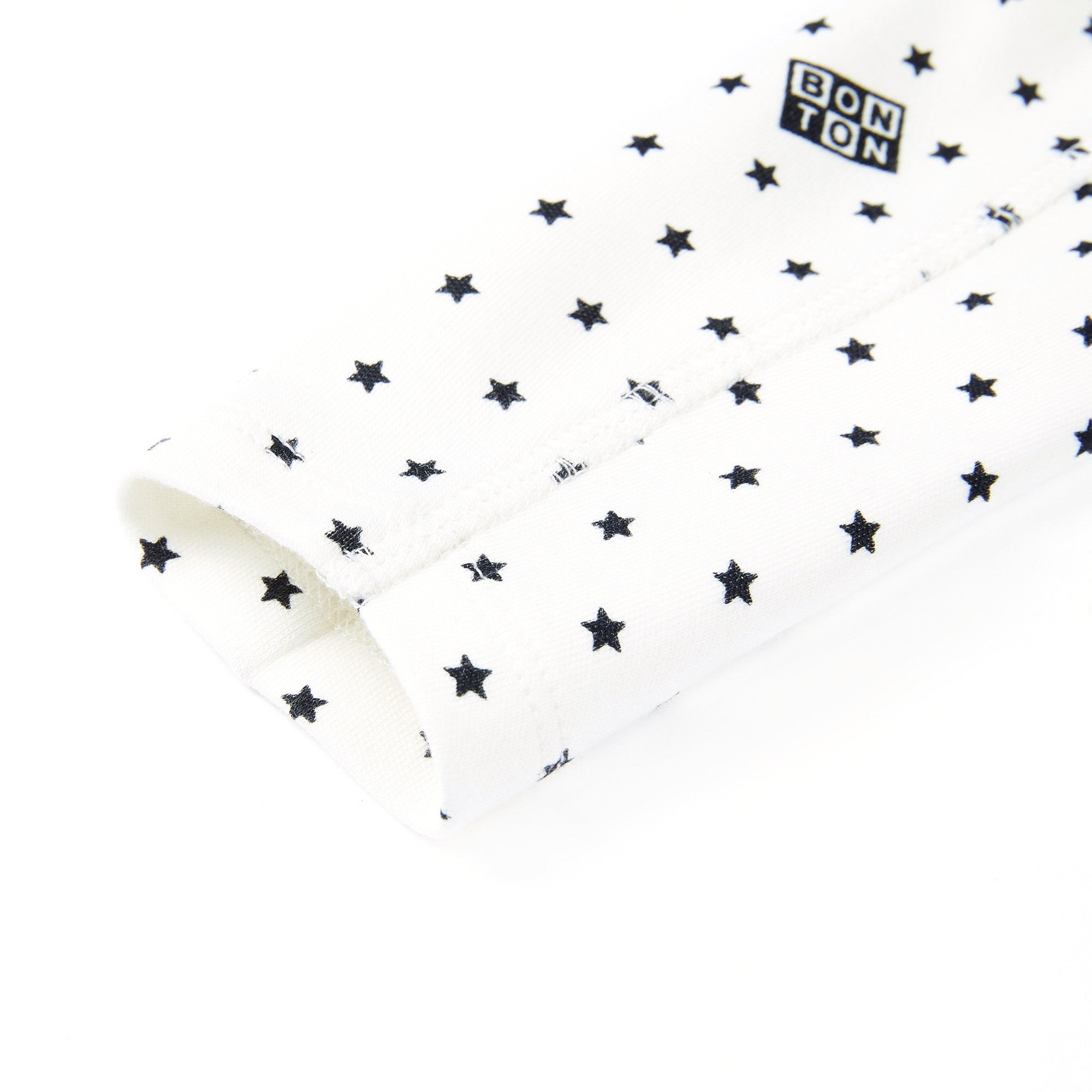 Boys White Star Cotton Nightwear Set