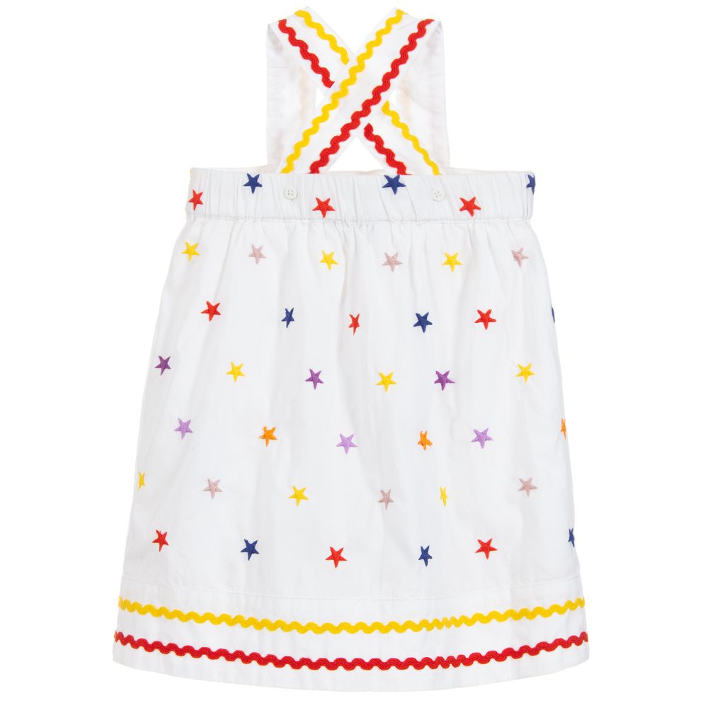 Baby Girls White Star Dress