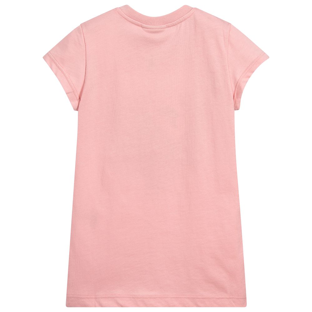 Girls Pink "FF" Logo T-shirt