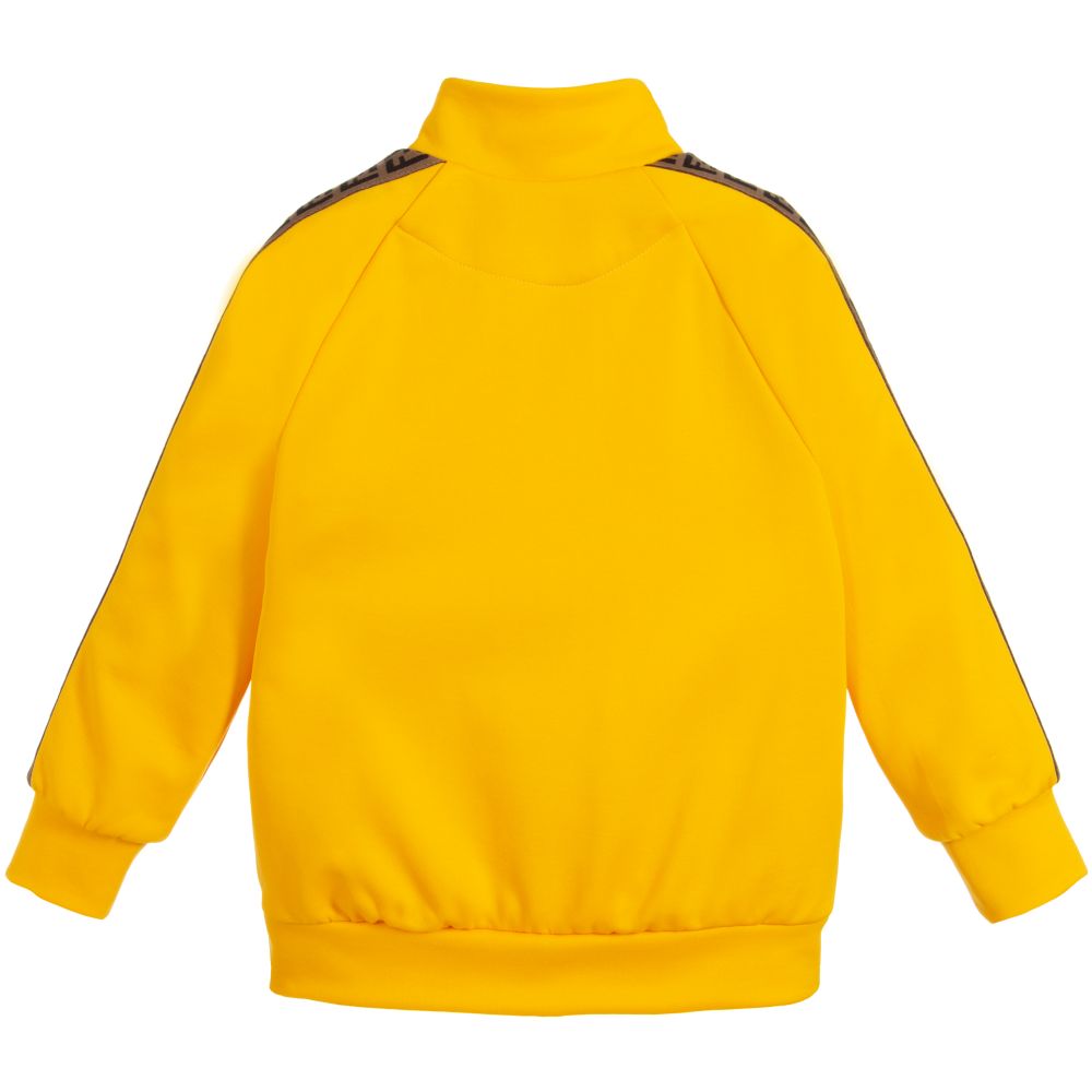 Boys & Girls Yellow "FF" Logo Jacket