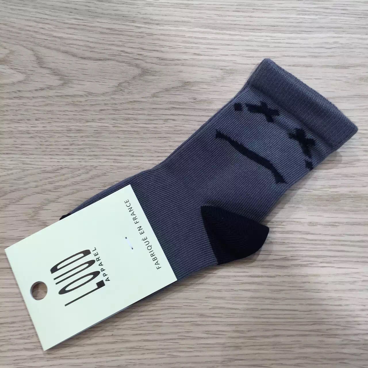 Baby Dark Grey Socks - CÉMAROSE | Children's Fashion Store