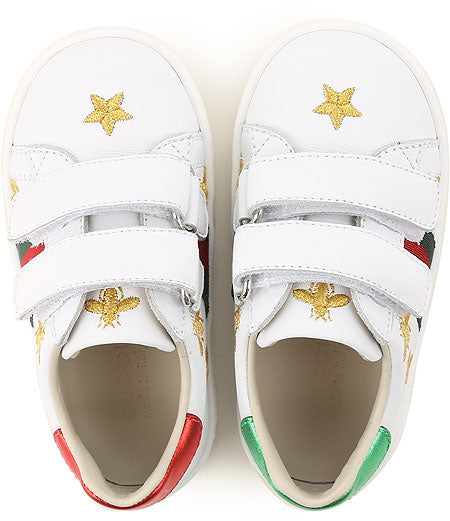 Baby Boys & girls White Leather Shoes