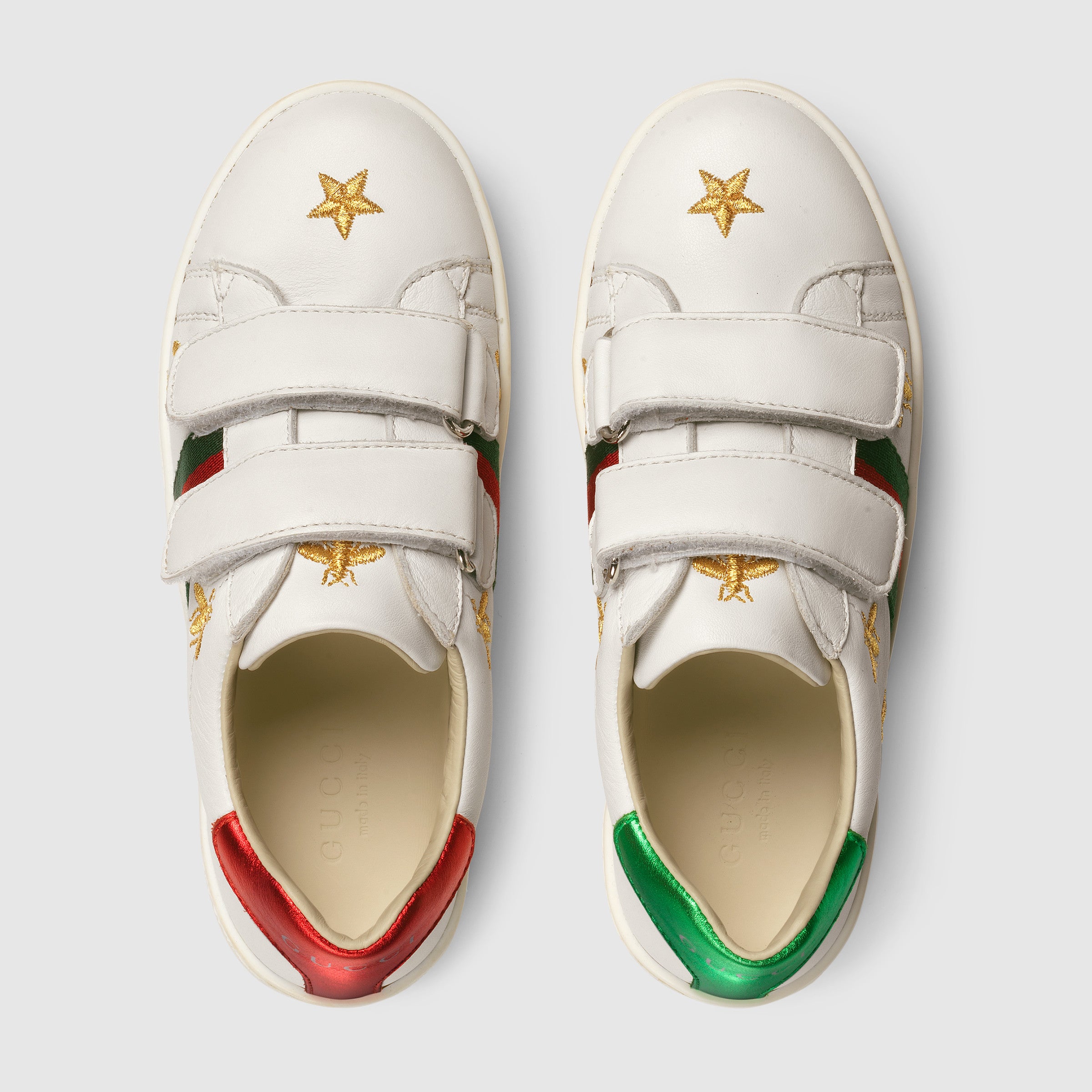 Baby Girls White Embroidery Shoes