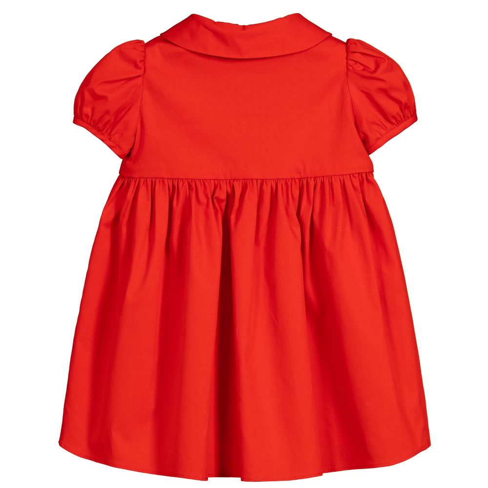 Baby Girls Red Bowknot Dress