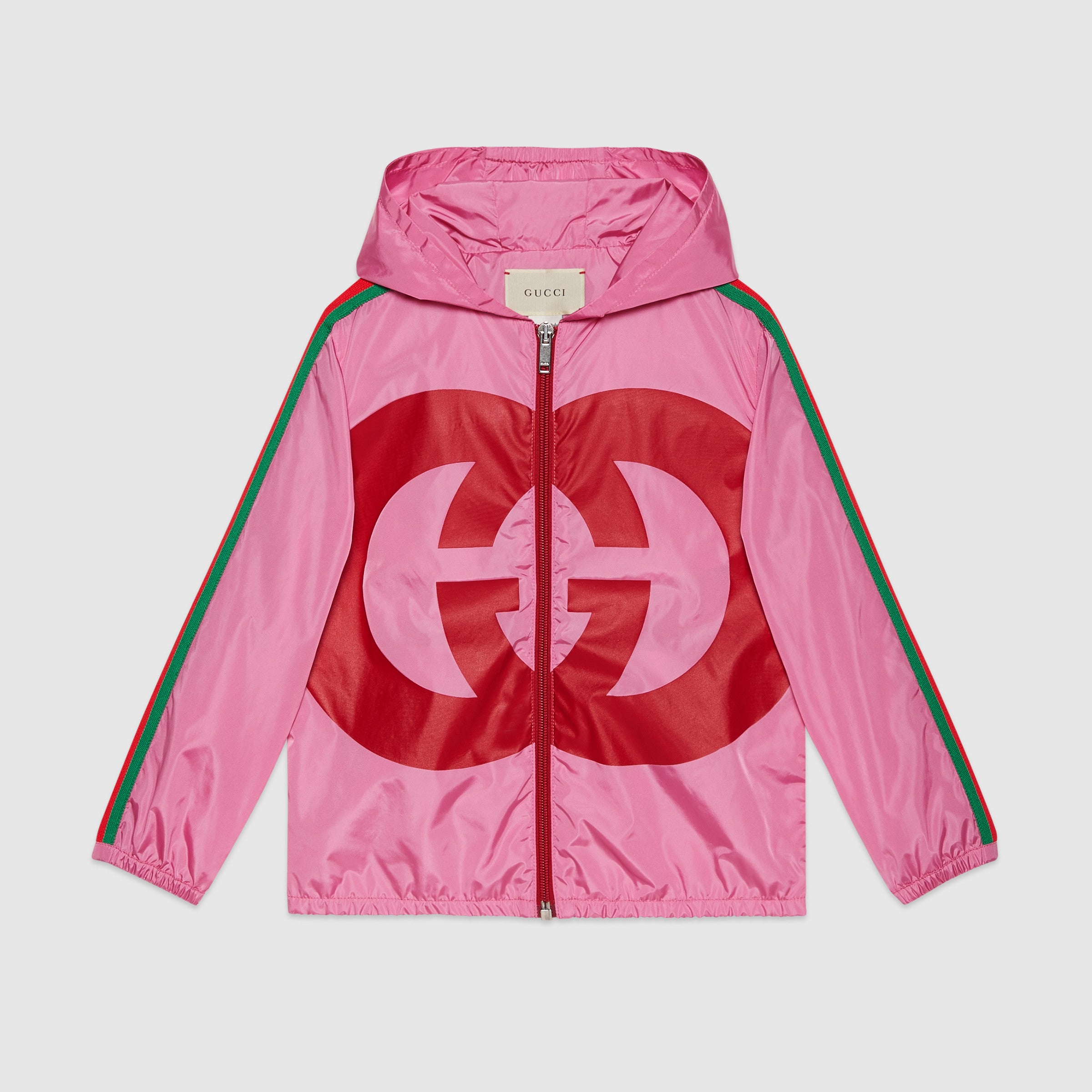 Girls Pink Logo Jacket