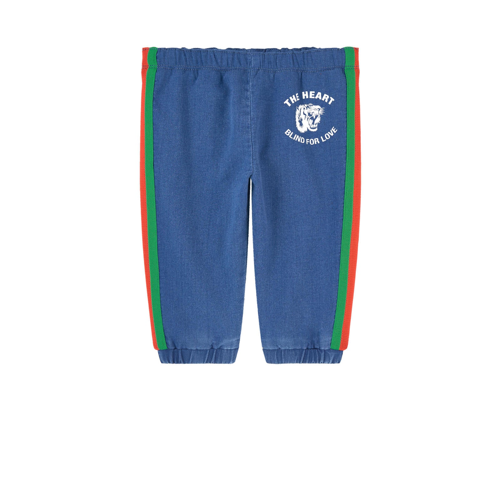 Baby Boys Blue Cotton Trousers