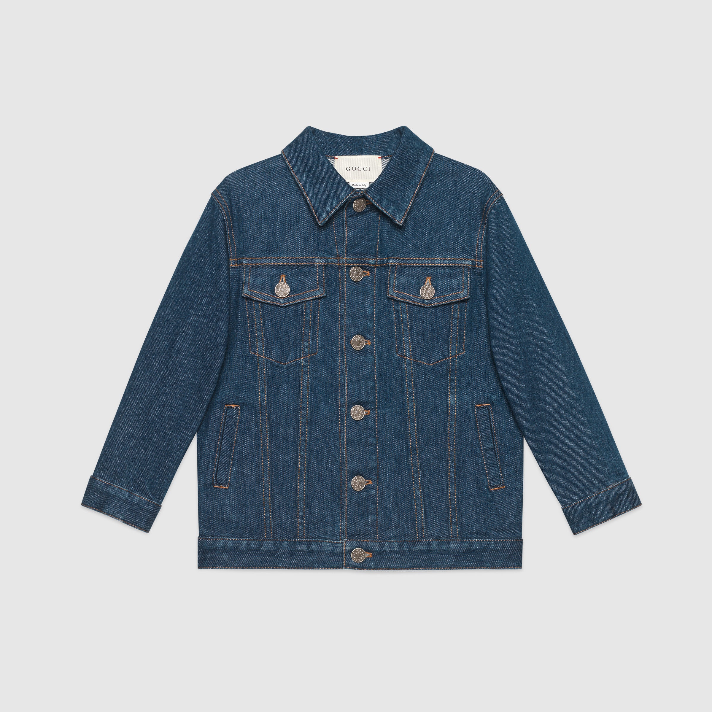 Boys Blue Cowboy Cotton Jacket