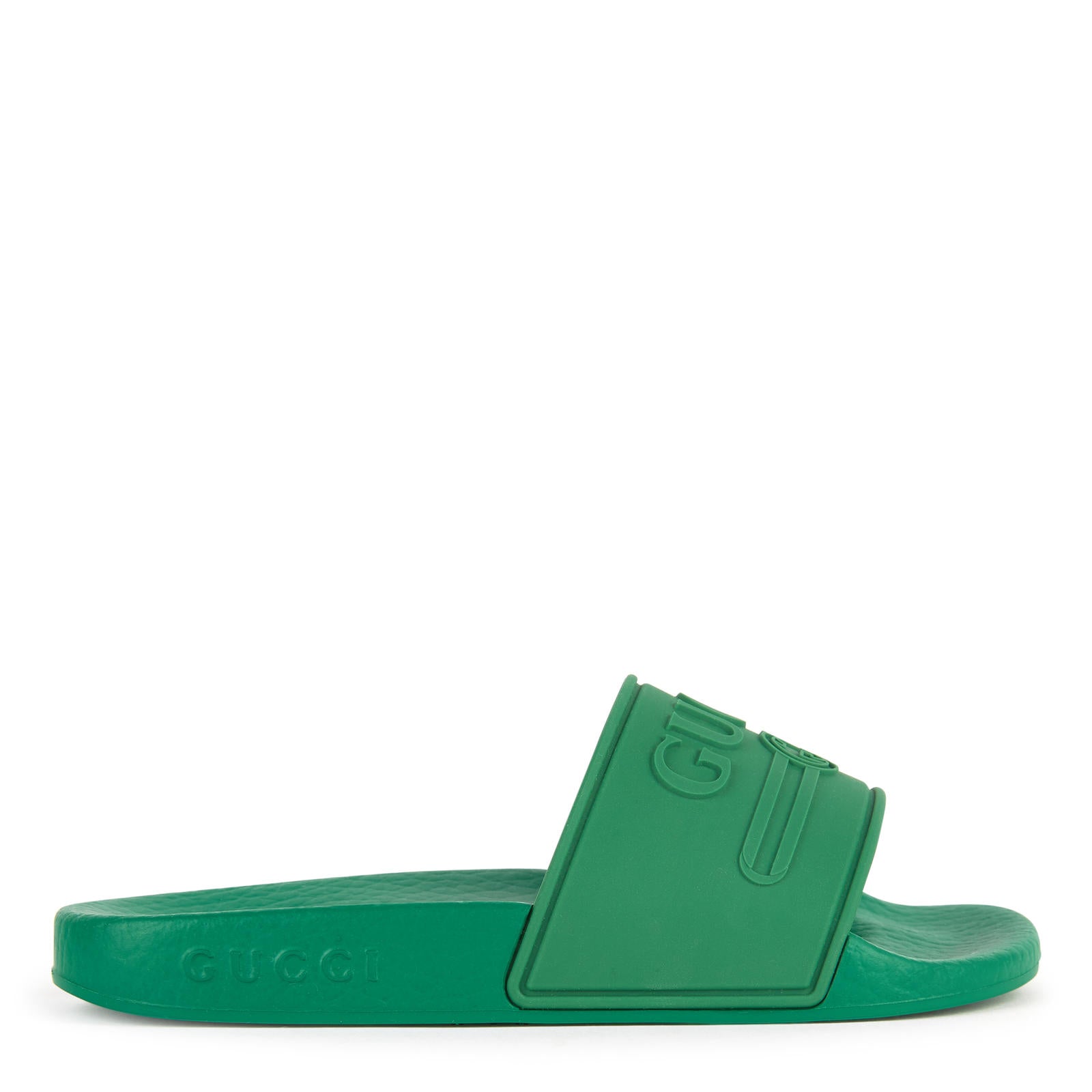 Boys & Girls Green Logo Sandals