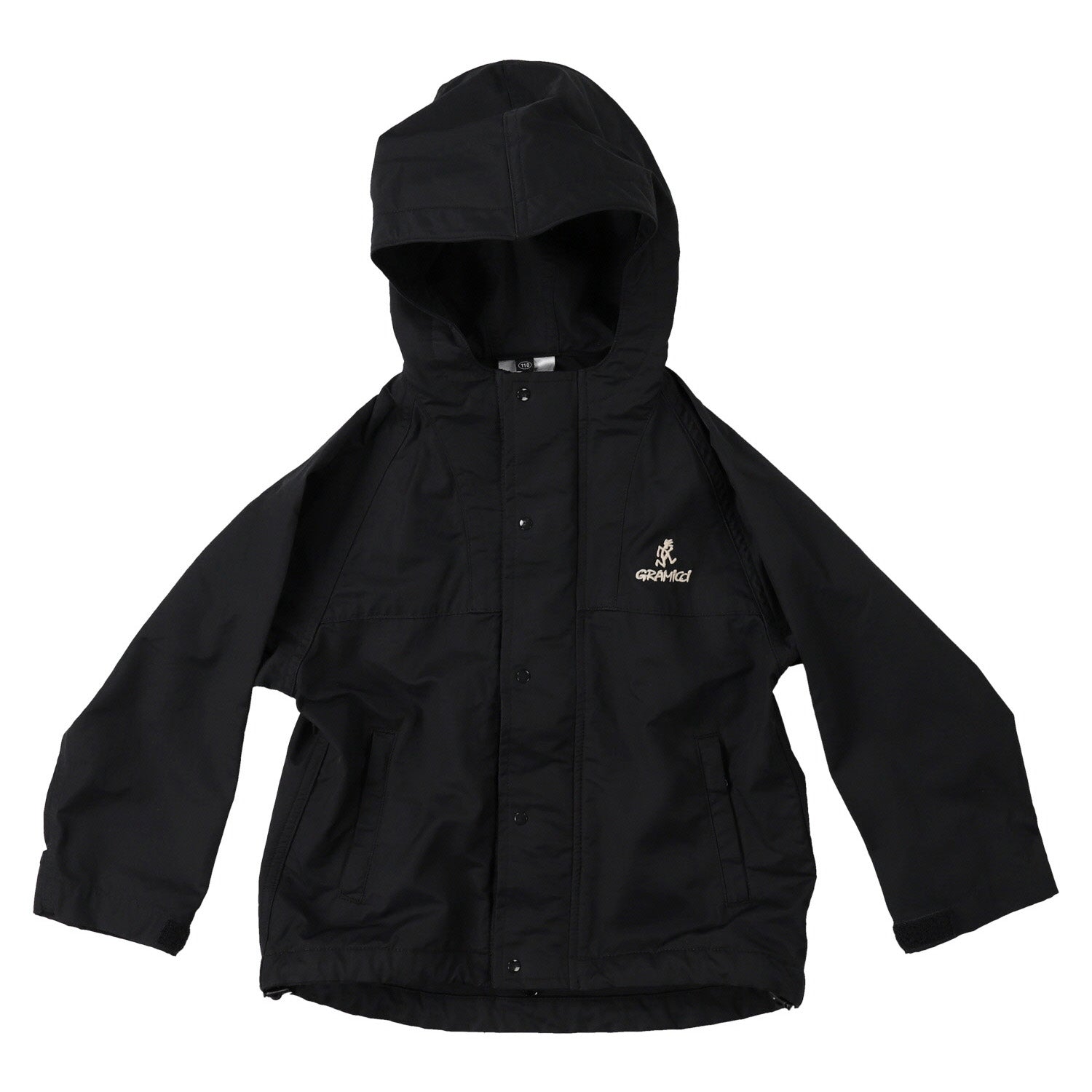 Boy & Girls Black Hooded Jacket