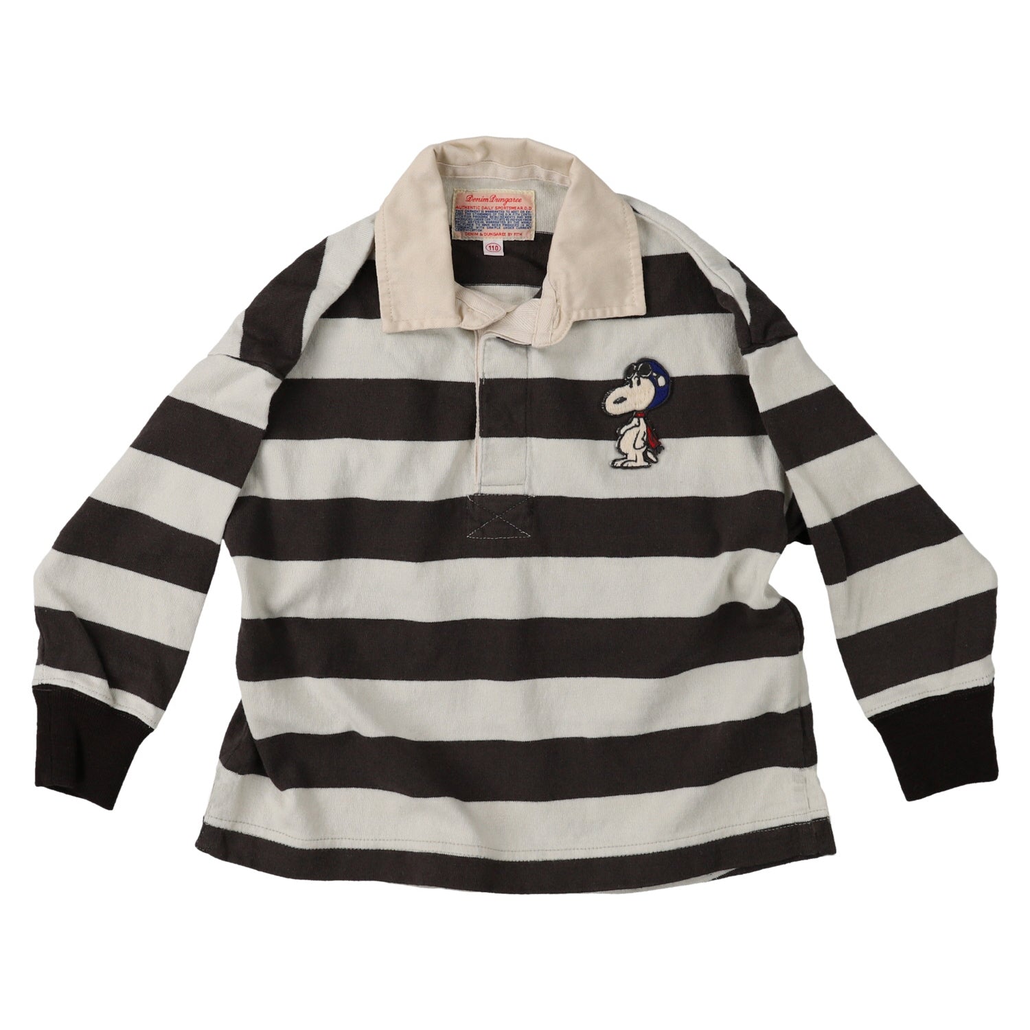 Boys & Girls Black Stripes Cotton Shirt