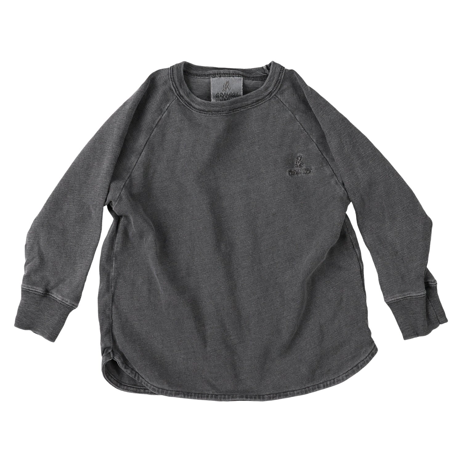 Boys & Girls Grey Cotton T-Shirt
