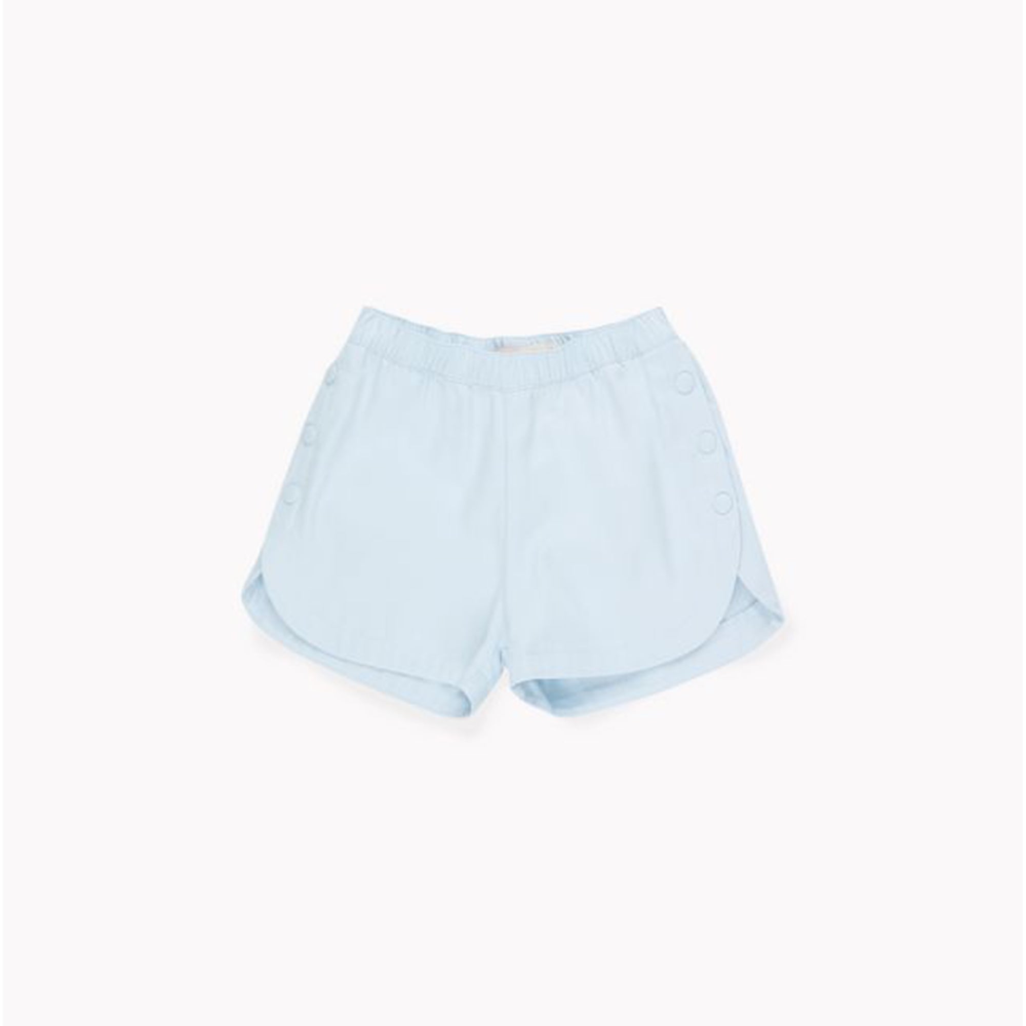Baby Light Denim Cotton Shorts