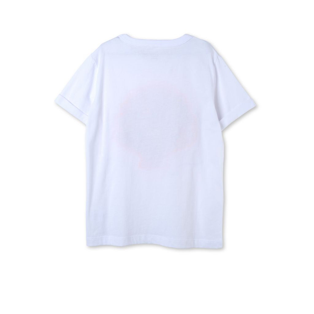 Girls White Stella's Angels Print Lolly T-shirt - CÉMAROSE | Children's Fashion Store - 2