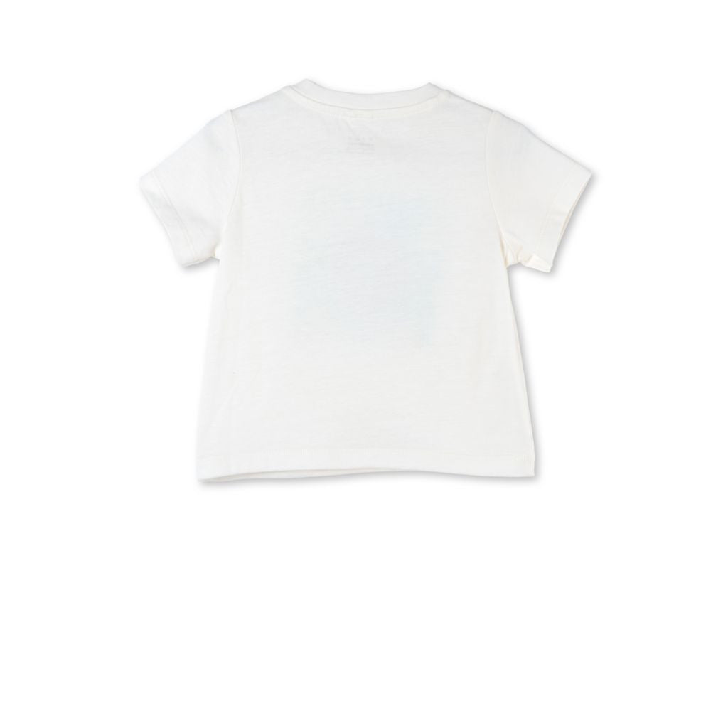 Baby Boys White Stella Records Chuckle T-shirt