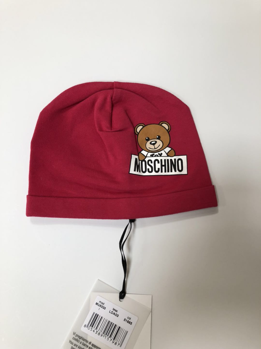 Chapeau en coton rouge pour filles Cherrish