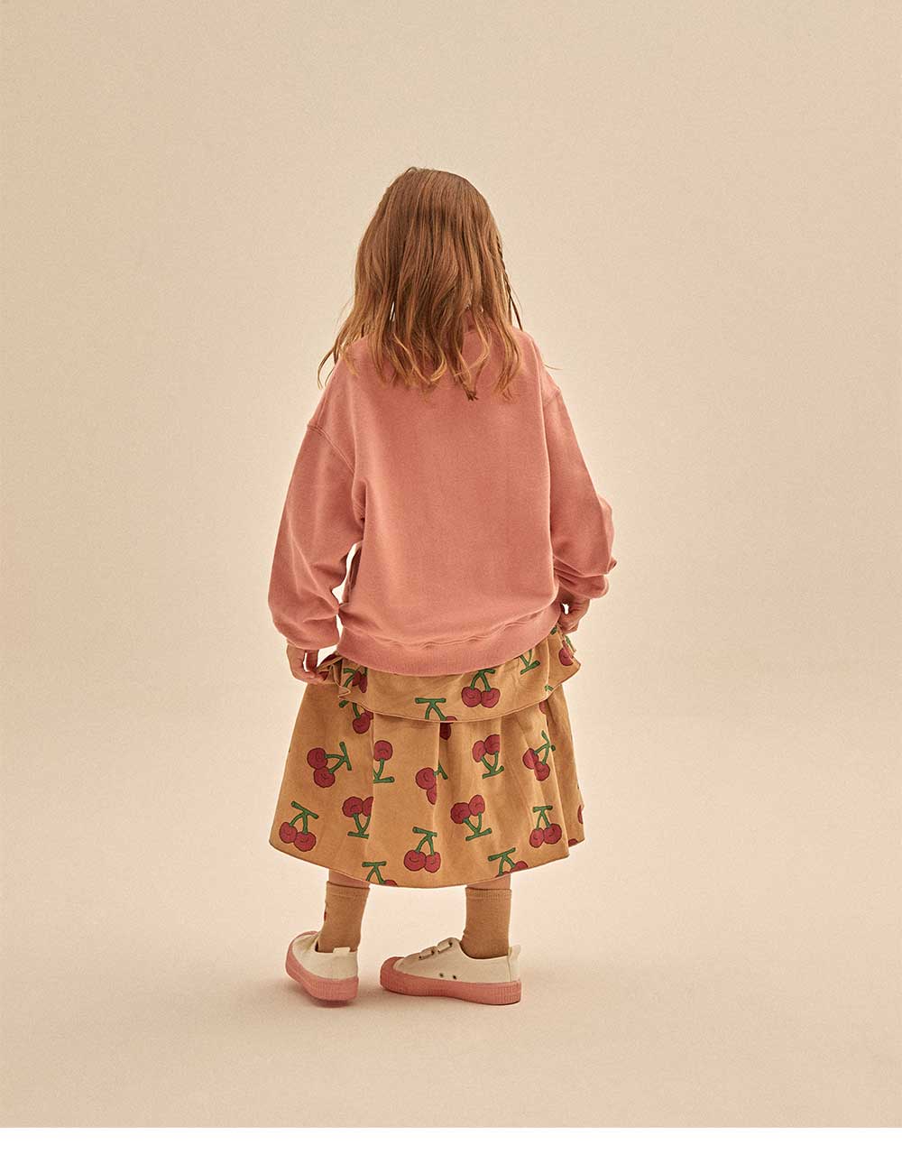 Boys & Girls Pink Printed Sweatshirt