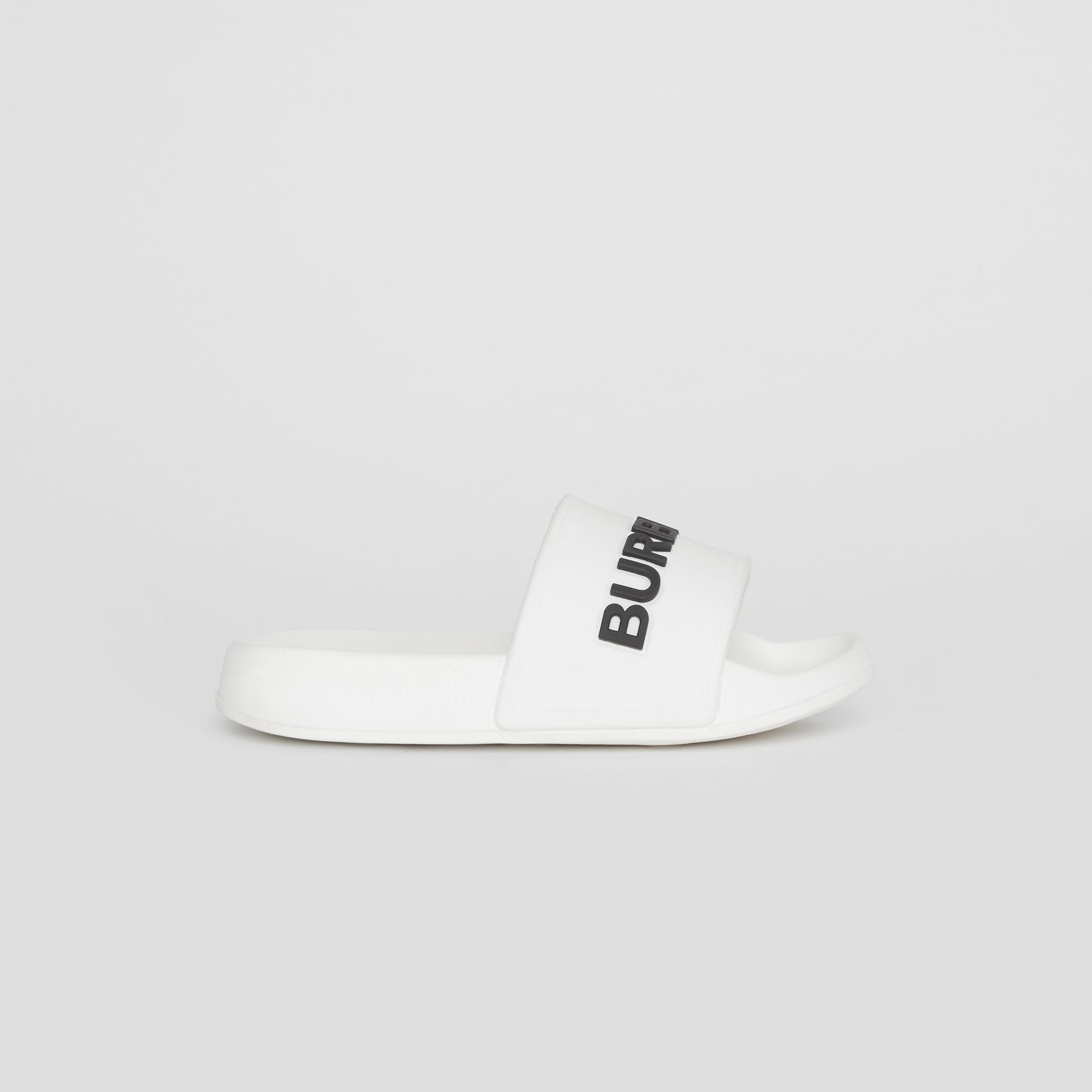 Boys & Girls White Logo Sandals