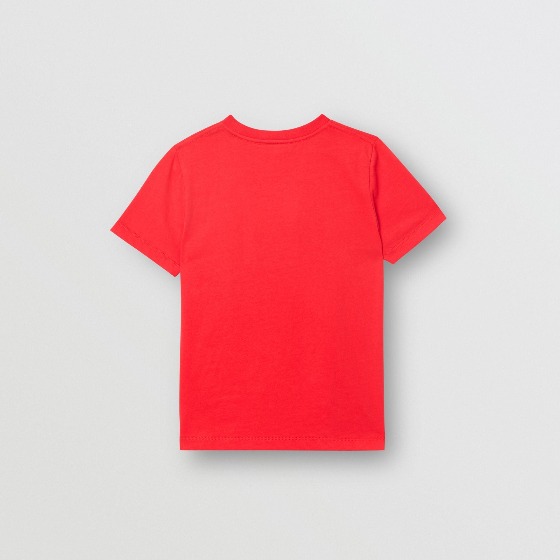 Boys & Girls Red Logo Cotton T-shirt